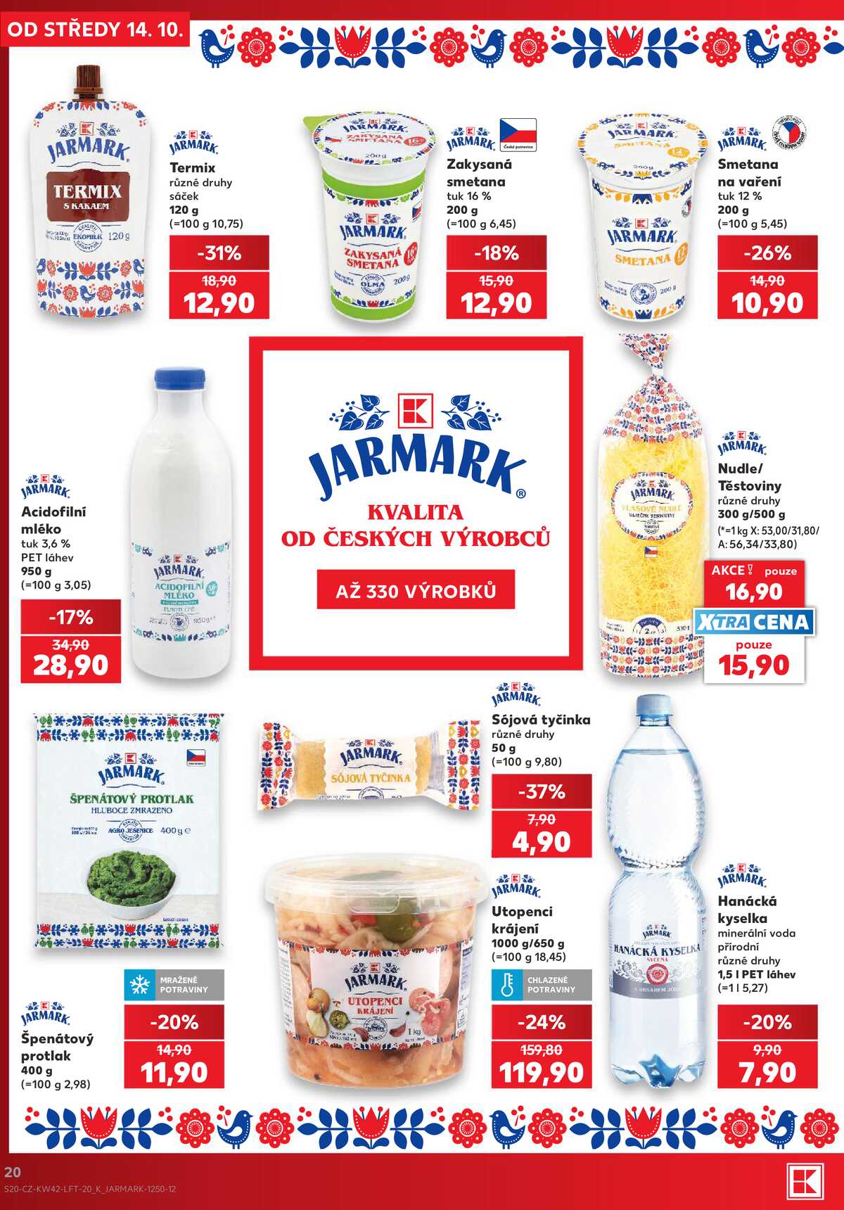 Kaufland 14.10. - 20.10. - Kaufland - Cheb strana 20