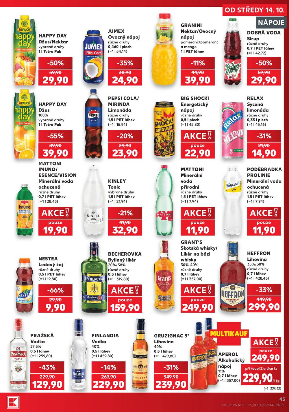 Kaufland 14.10. - 20.10. - Kaufland - Žatec