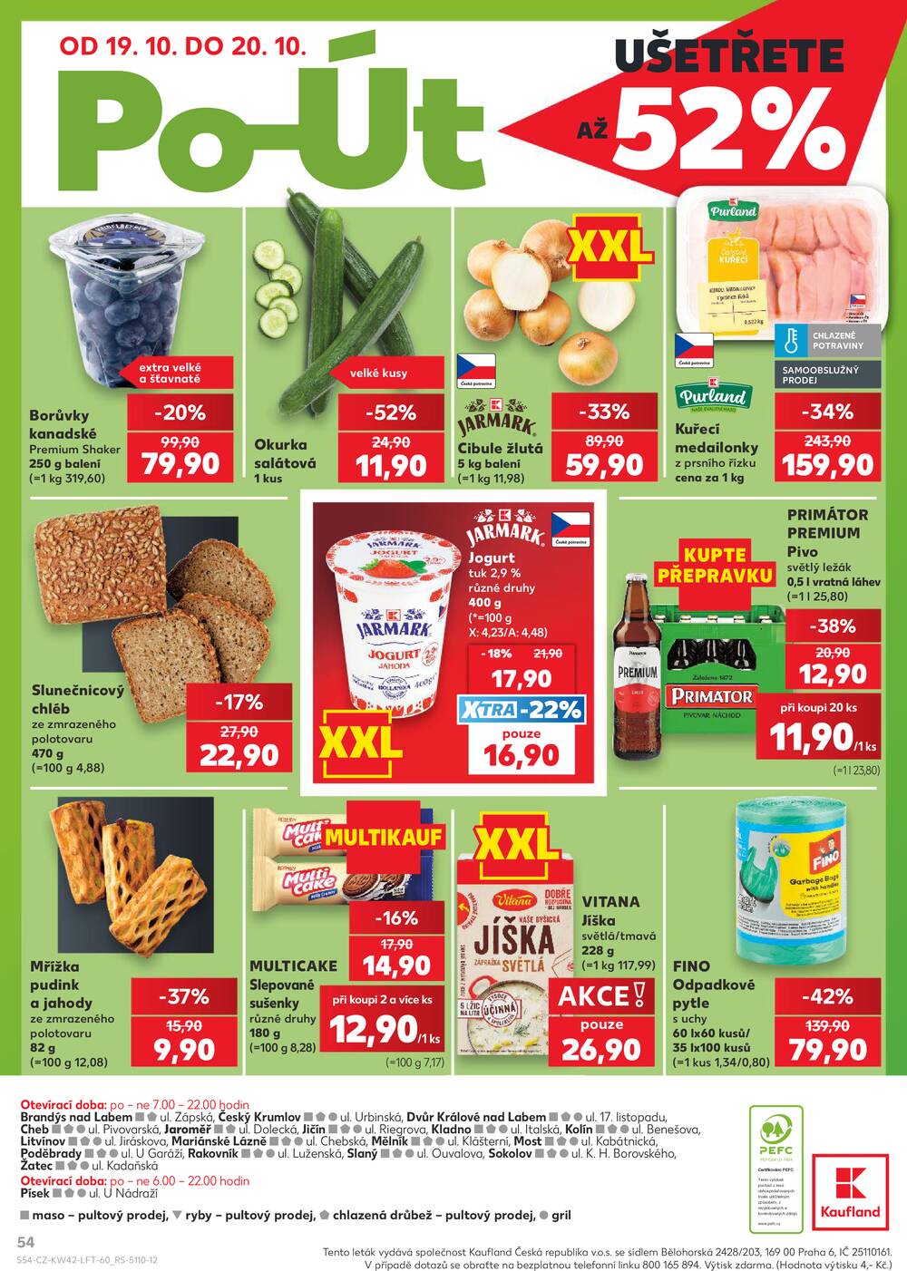 Kaufland 14.10. - 20.10. - Kaufland - Kolín