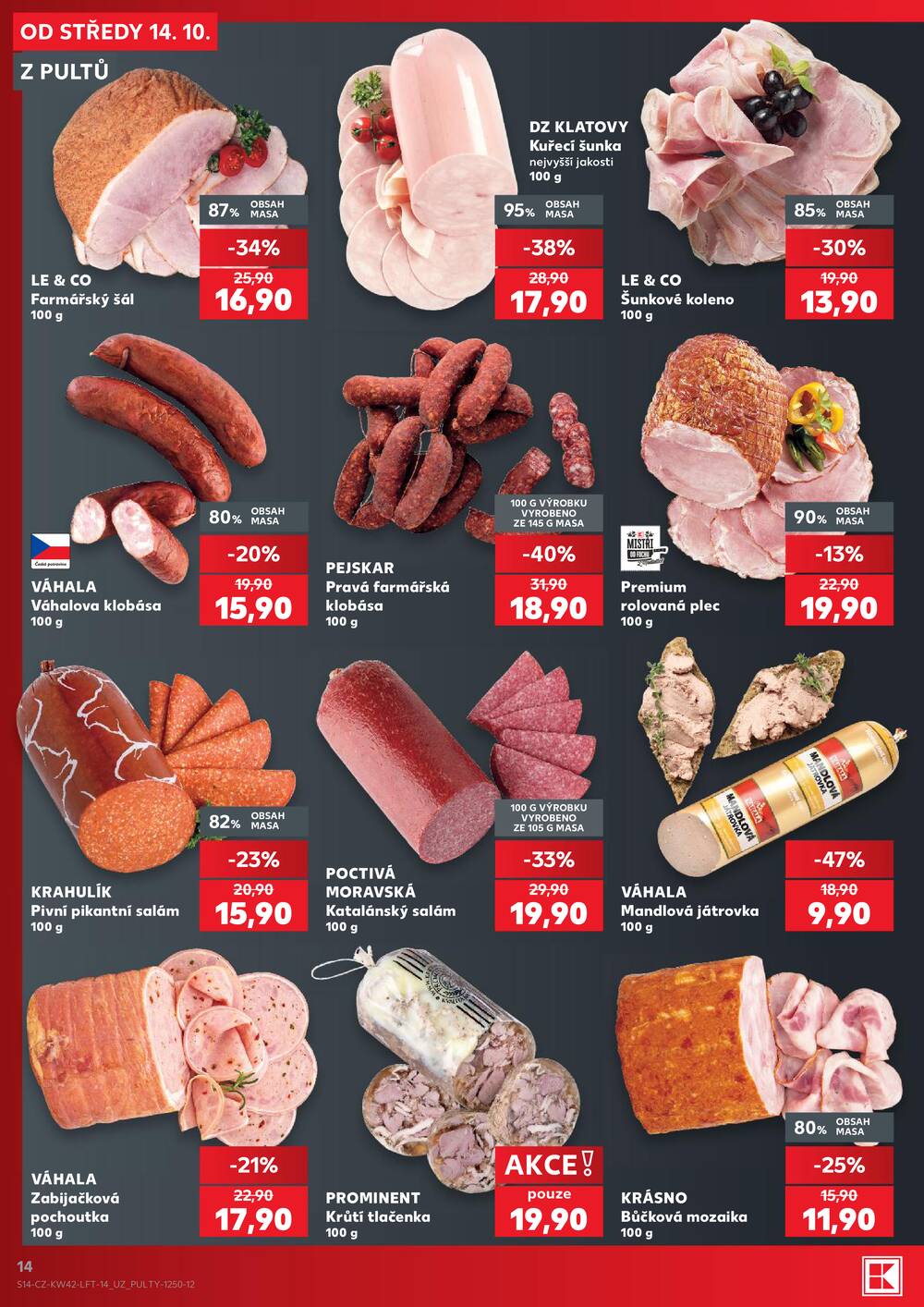 Leták Kaufland - Kaufland 14.10. - 20.10. - Kaufland - Jičín - strana 14 Leták Kaufland - Kaufland 14.10. - 20.10. - Kaufland - Jičín - strana 14