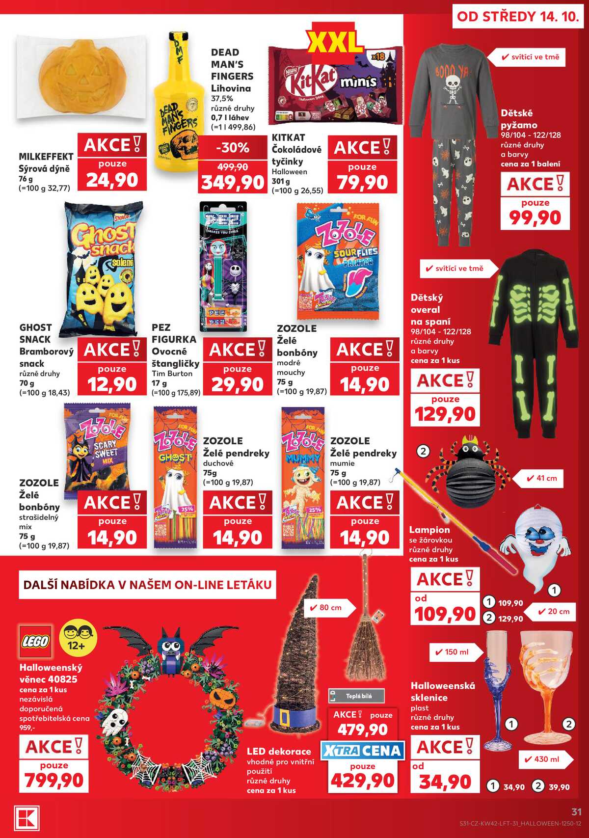 Kaufland 14.10. - 20.10. - Kaufland - Vsetín strana 31