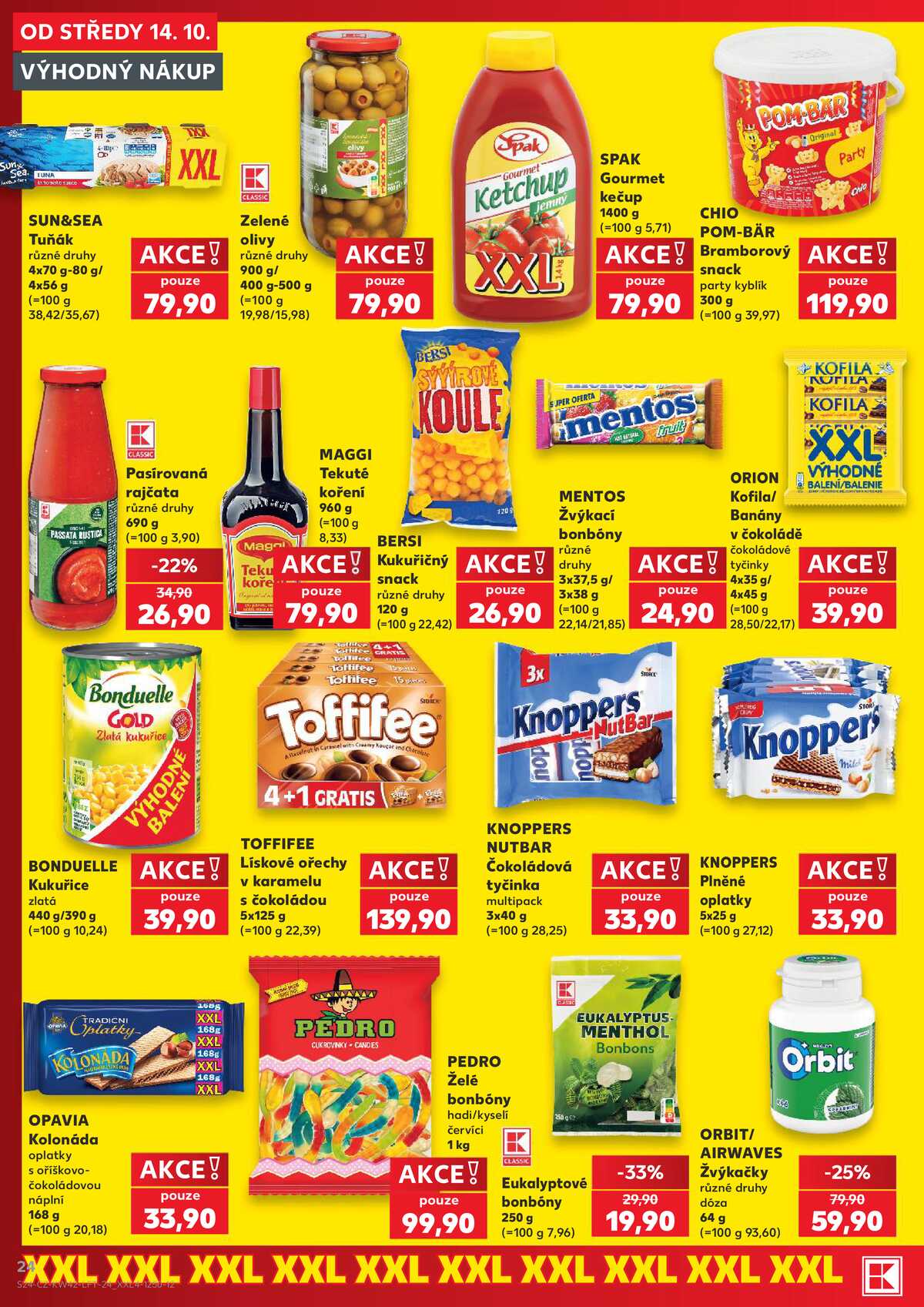 Kaufland 14.10. - 20.10. - Kaufland - Přerov Lýsky strana 24
