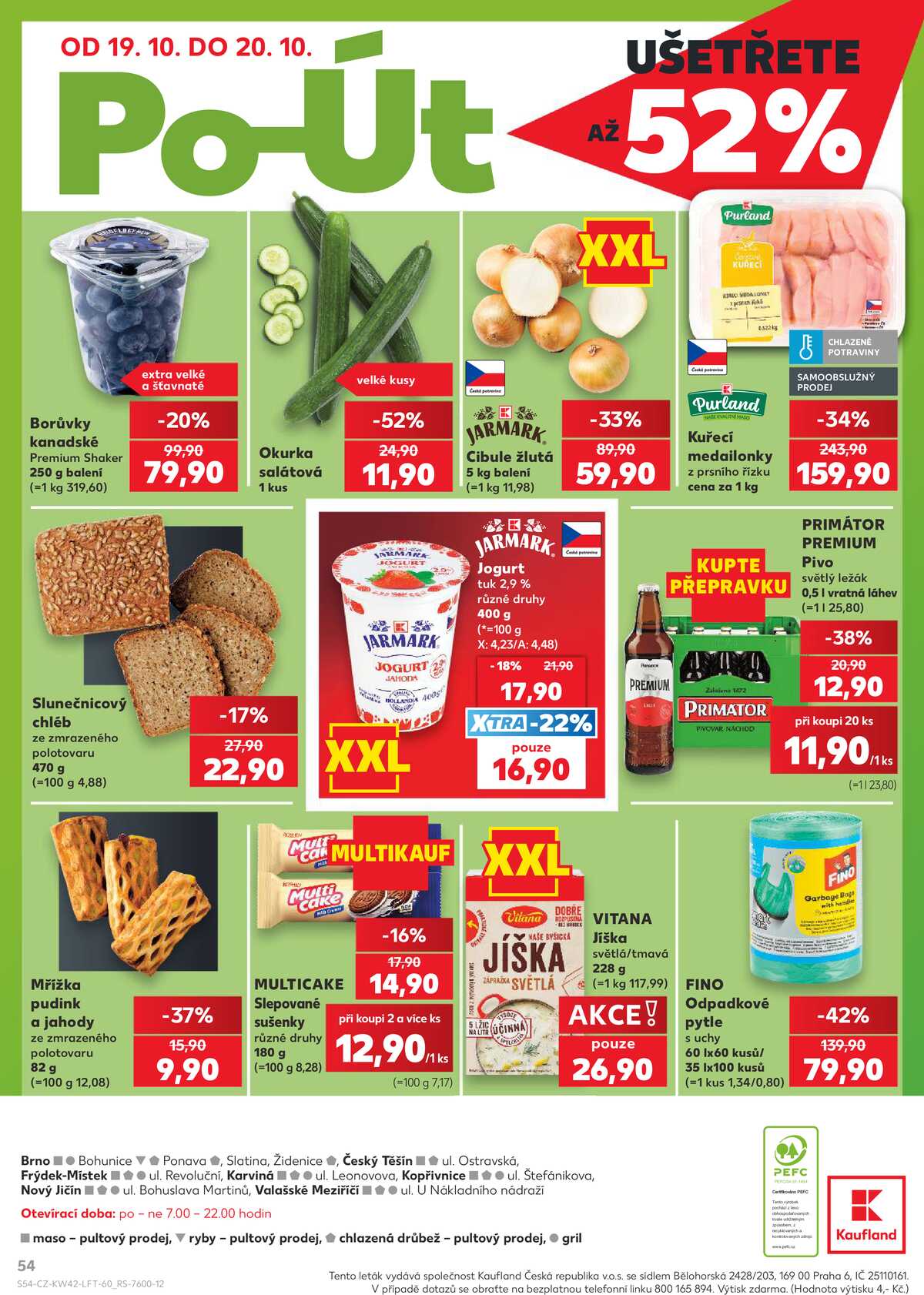 Kaufland 14.10. - 20.10. - Kaufland - Kopřivnice strana 54