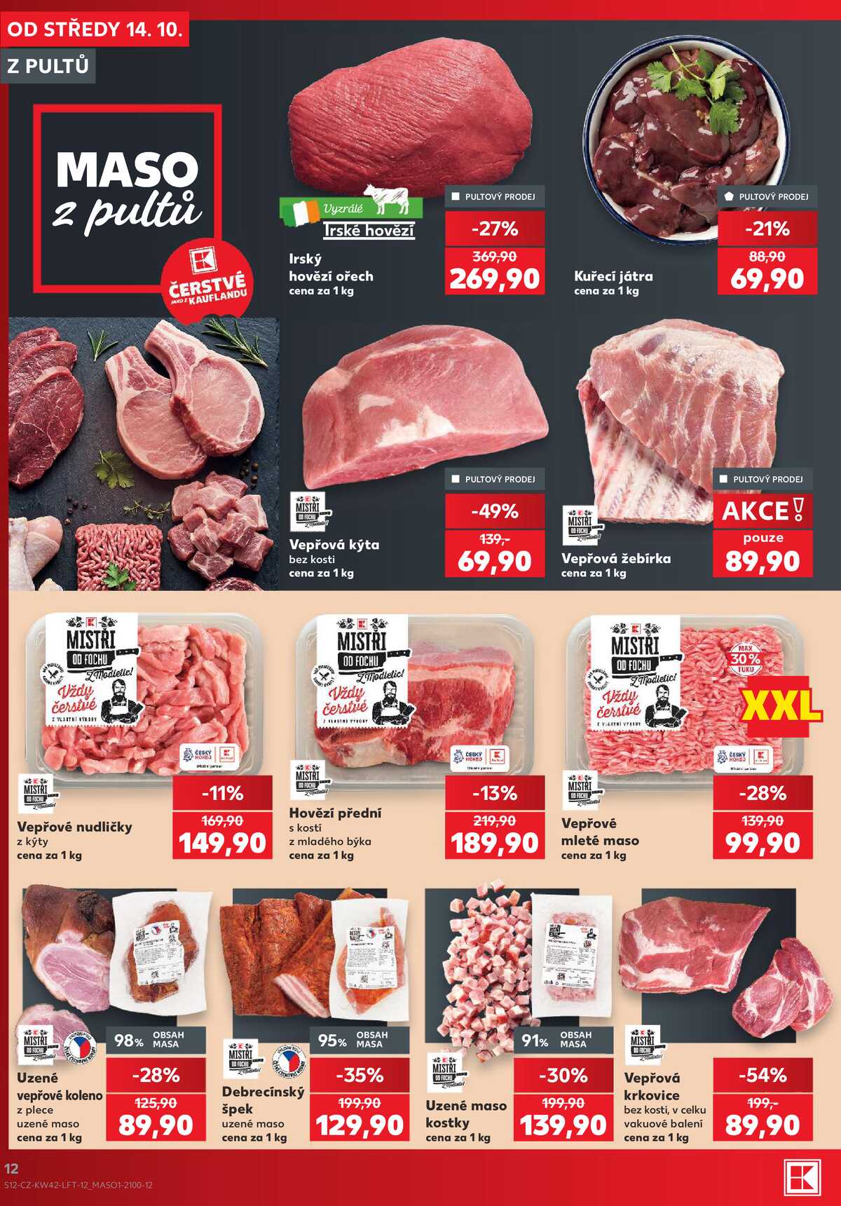 Kaufland 14.10. - 20.10. - Kaufland - Liberec (Polní) strana 12
