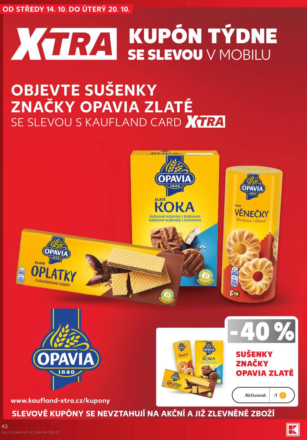 Kaufland 14.10. - 20.10. - Kaufland - Plzeň (Lochotínská)