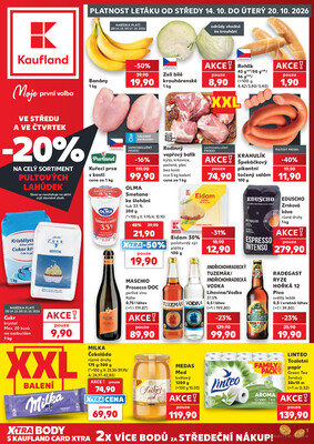 Kaufland 14.10. - 20.10. - Kaufland - Karlovy Vary