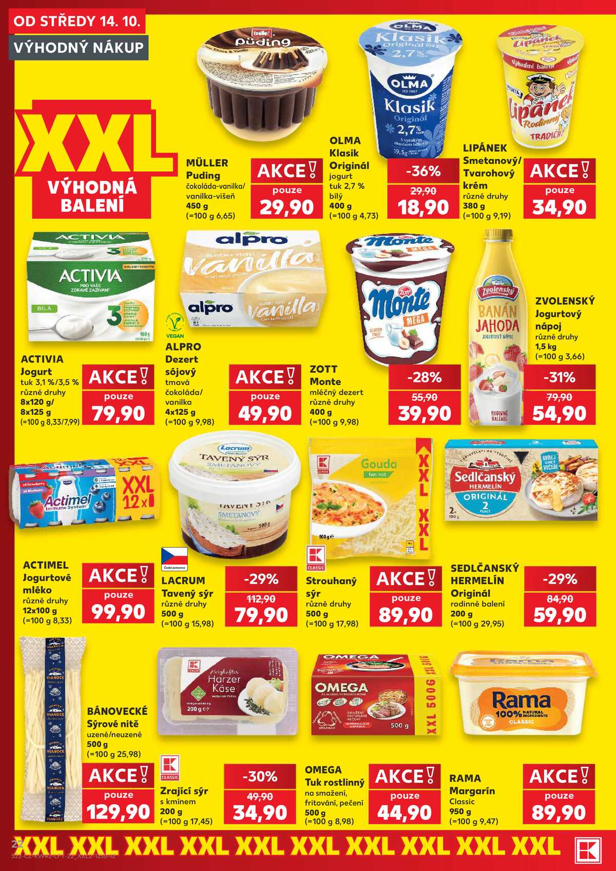 Kaufland 14.10. - 20.10. - Kaufland - Plzeň - Košutka strana 22