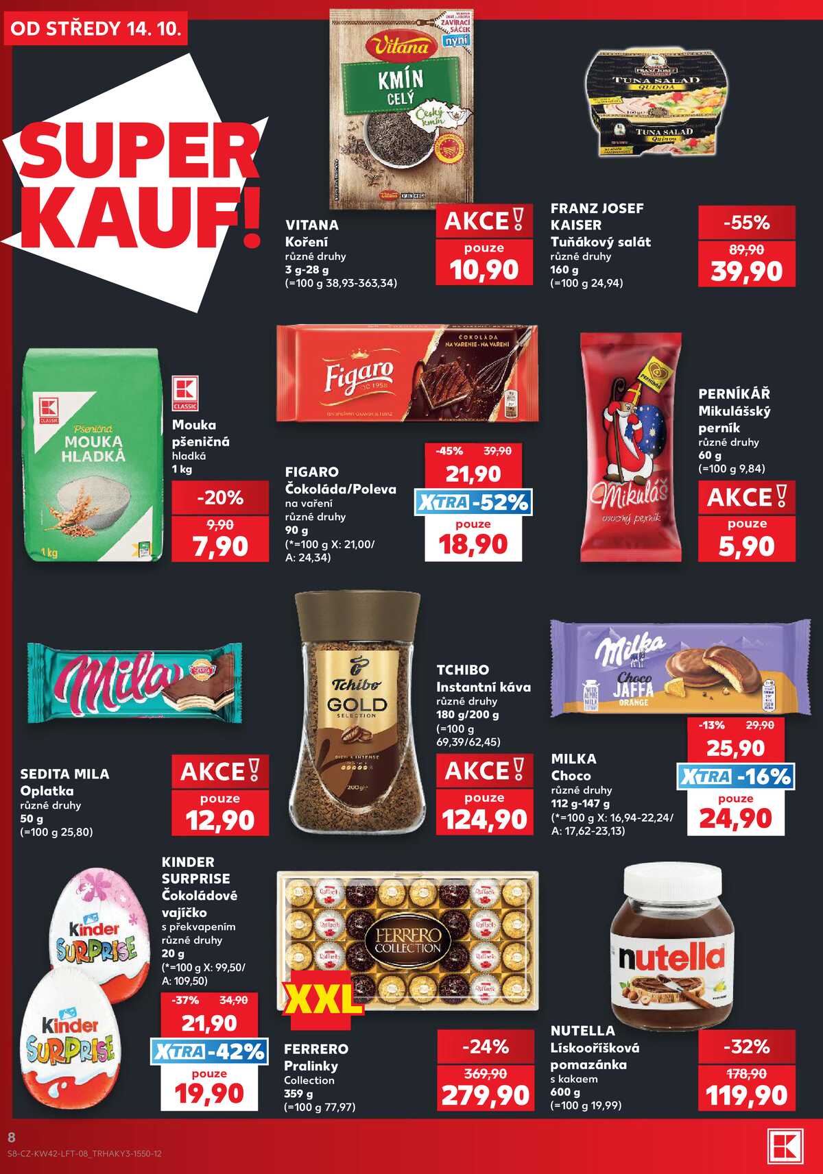 Kaufland 14.10. - 20.10. - Kaufland - Havlíčkův Brod strana 8