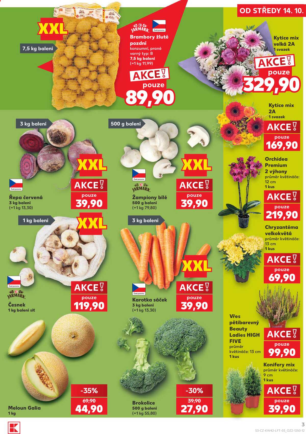 Kaufland 14.10. - 20.10. - Kaufland - Ústí nad Labem (Všebořická) strana 3