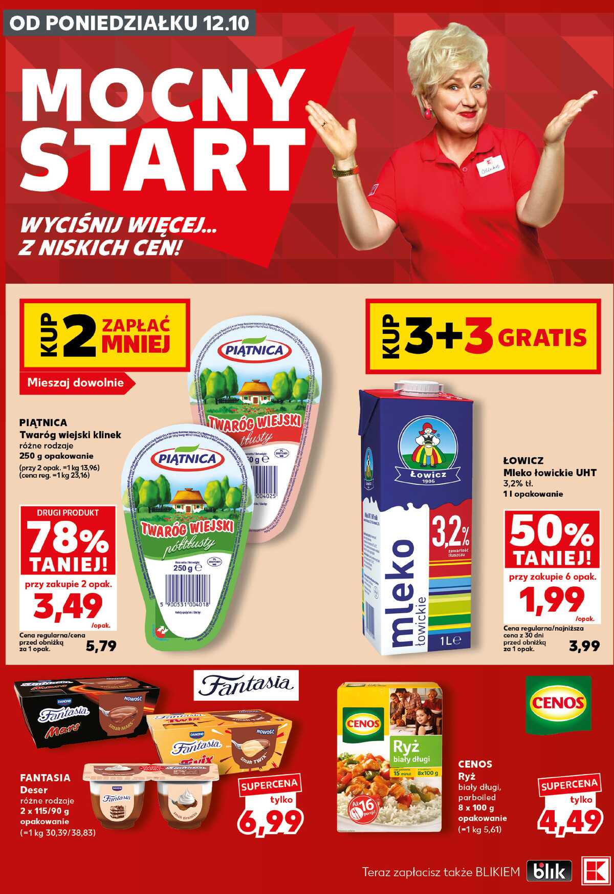 Leták Kaufland Polsko 12.10.-14.10.2026 - Silný start strana 4