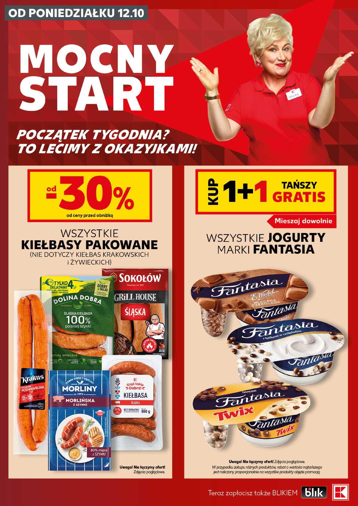 Leták Kaufland Polsko 12.10.-14.10.2026 - Silný start strana 6