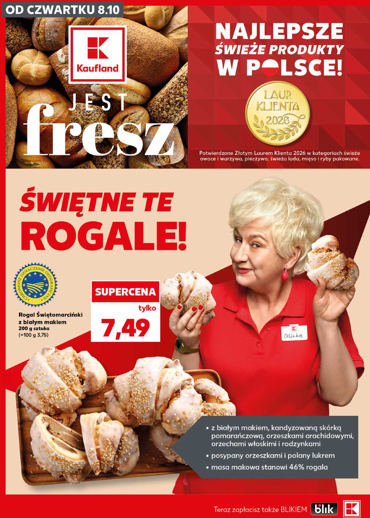 Leták Kaufland Polsko 12.10.-14.10.2026 - Silný start strana 12