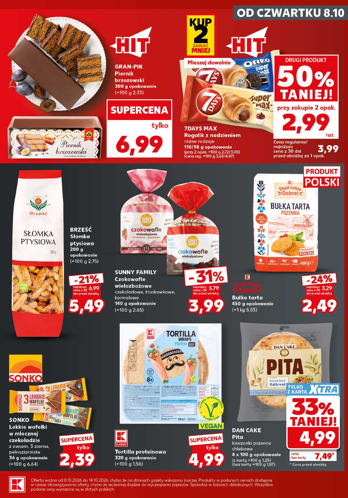 Leták Kaufland Polsko 12.10.-14.10.2026 - Silný start strana 15