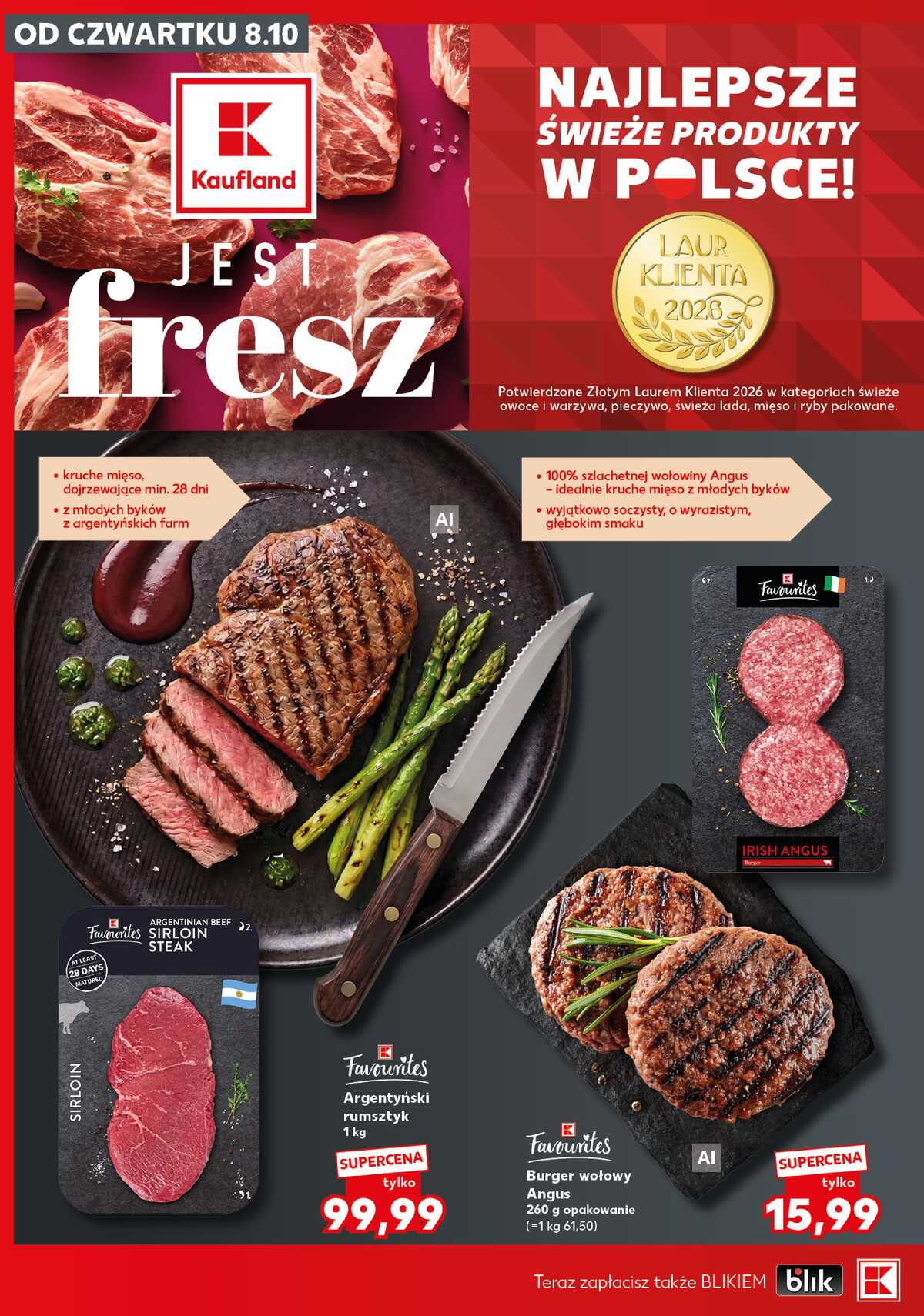 Leták Kaufland Polsko 12.10.-14.10.2026 - Silný start strana 16