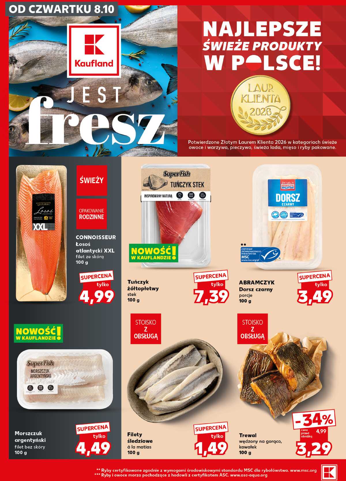Leták Kaufland Polsko 12.10.-14.10.2026 - Silný start strana 18