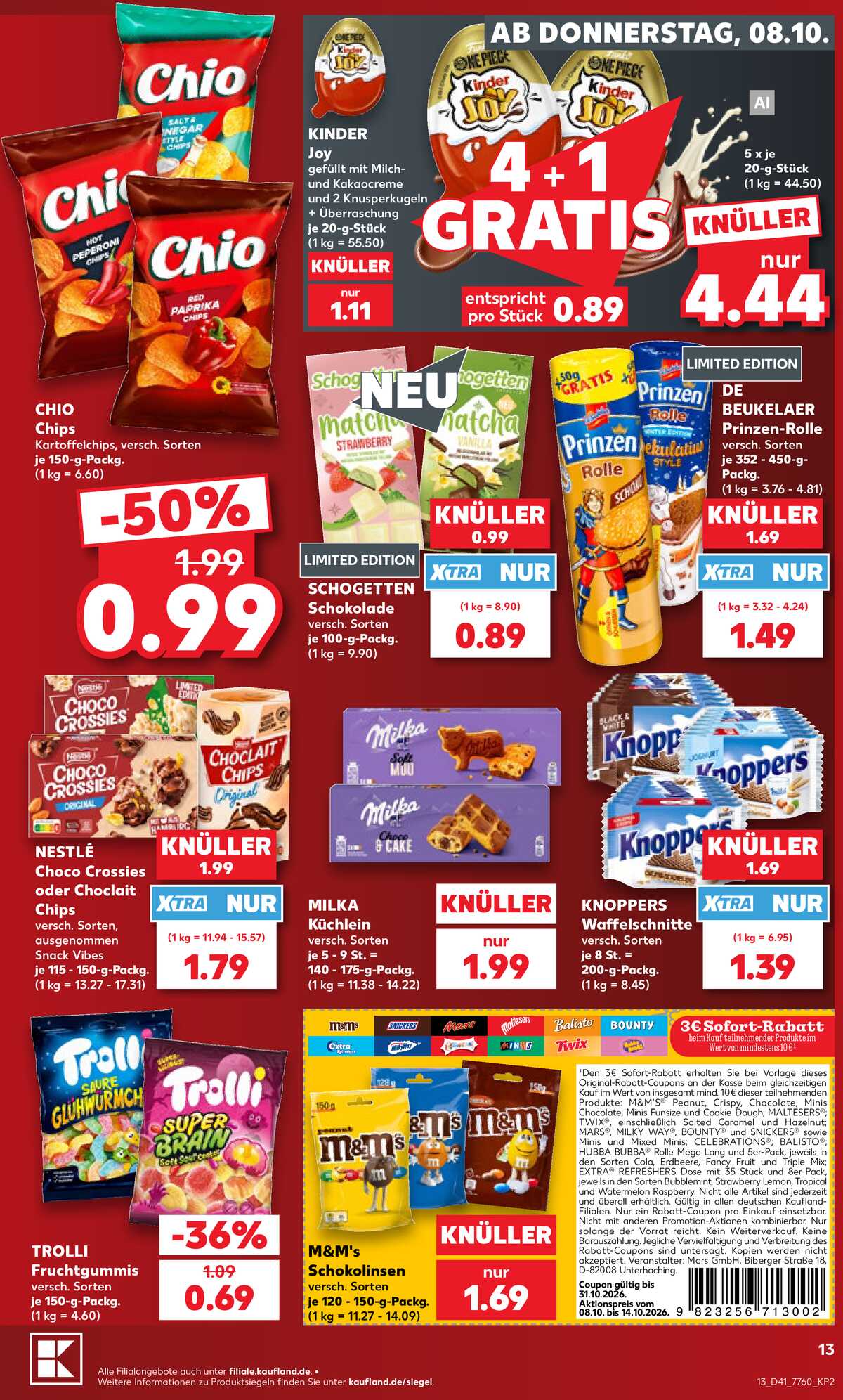 Leták Kaufland Německo 8.10.-14.10.2026 strana 13