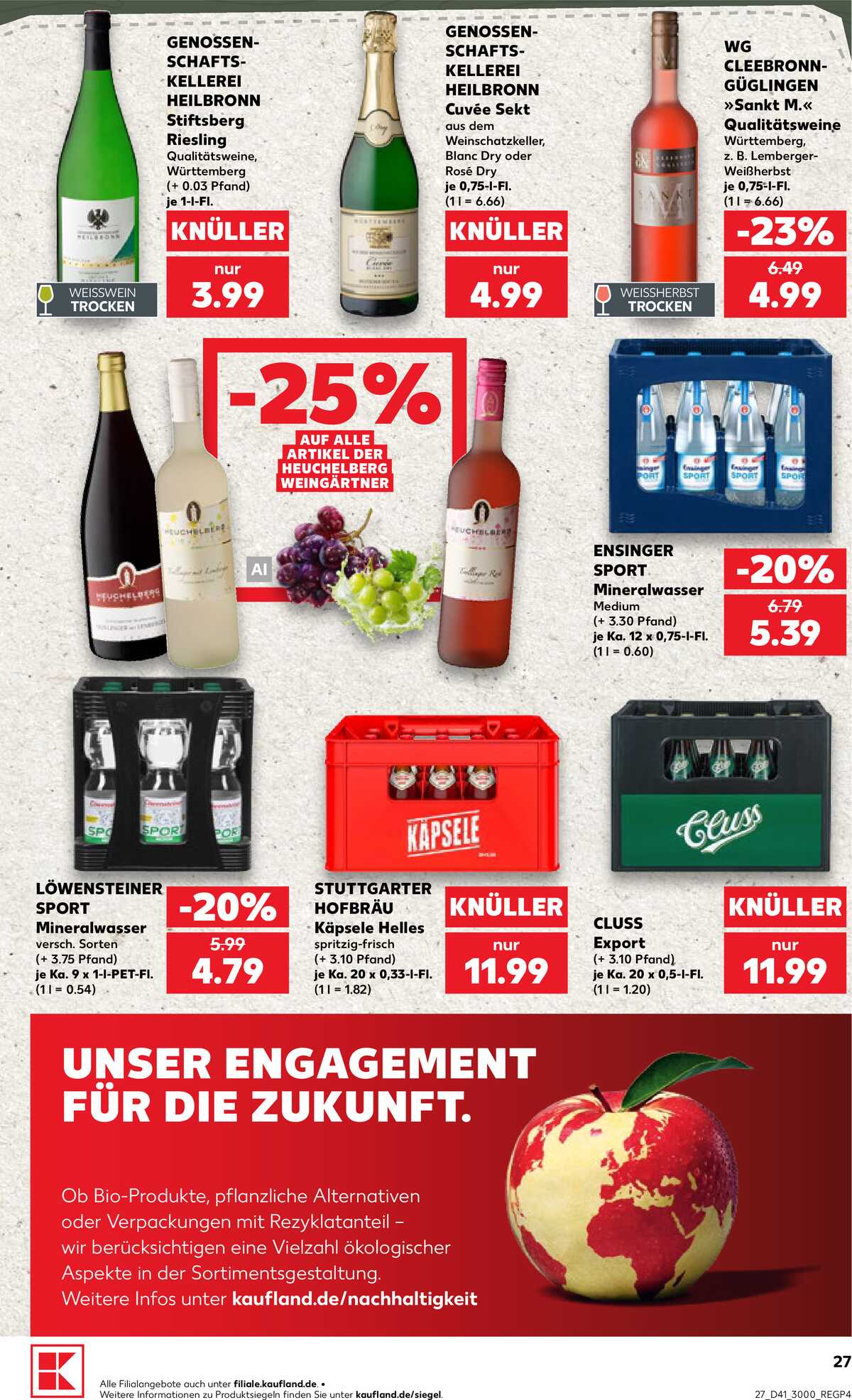 Leták Kaufland Německo 8.10.-14.10.2026 strana 27