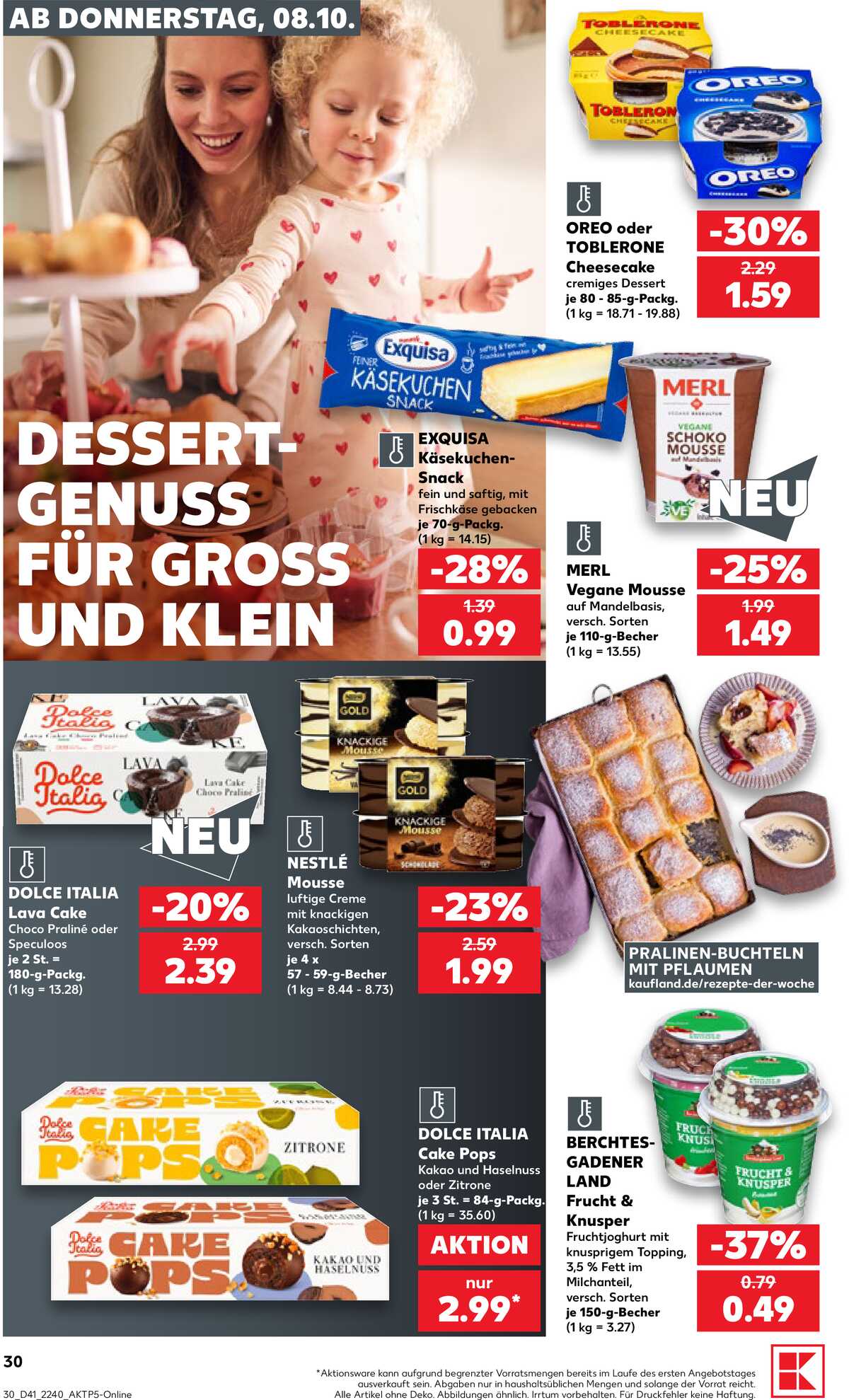Leták Kaufland Německo 8.10.-14.10.2026 strana 30