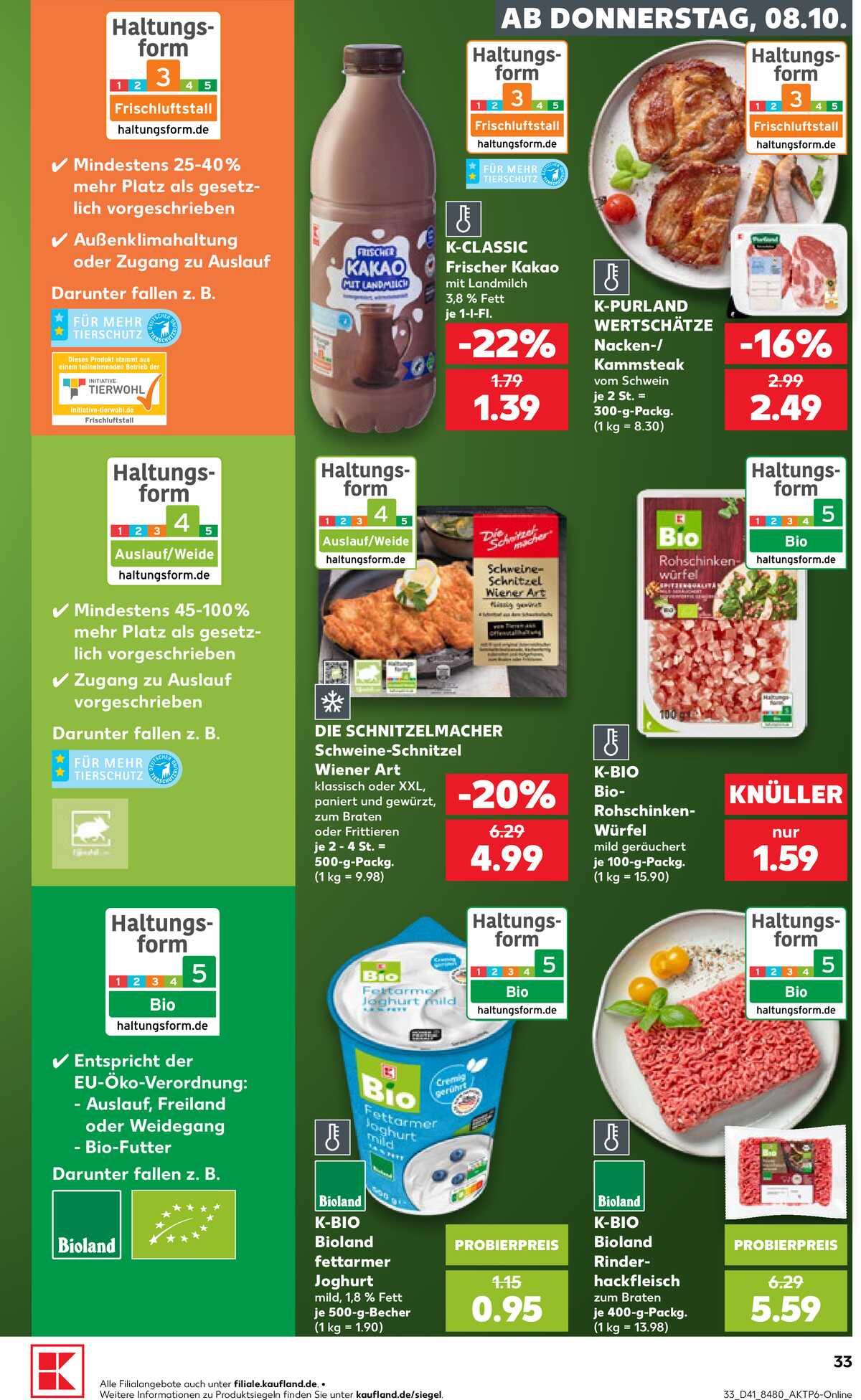 Leták Kaufland Německo 8.10.-14.10.2026 strana 33