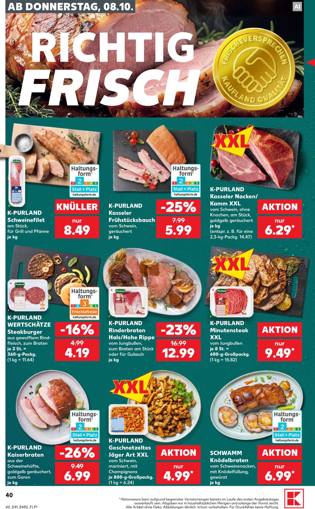 Leták Kaufland Německo 8.10.-14.10.2026 strana 40