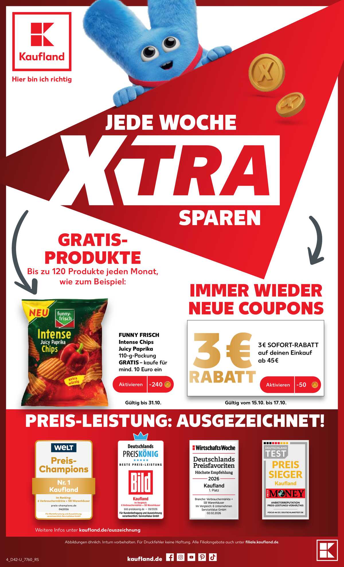 Leták Kaufland Německo 12.10.-17.10.2026 strana 4