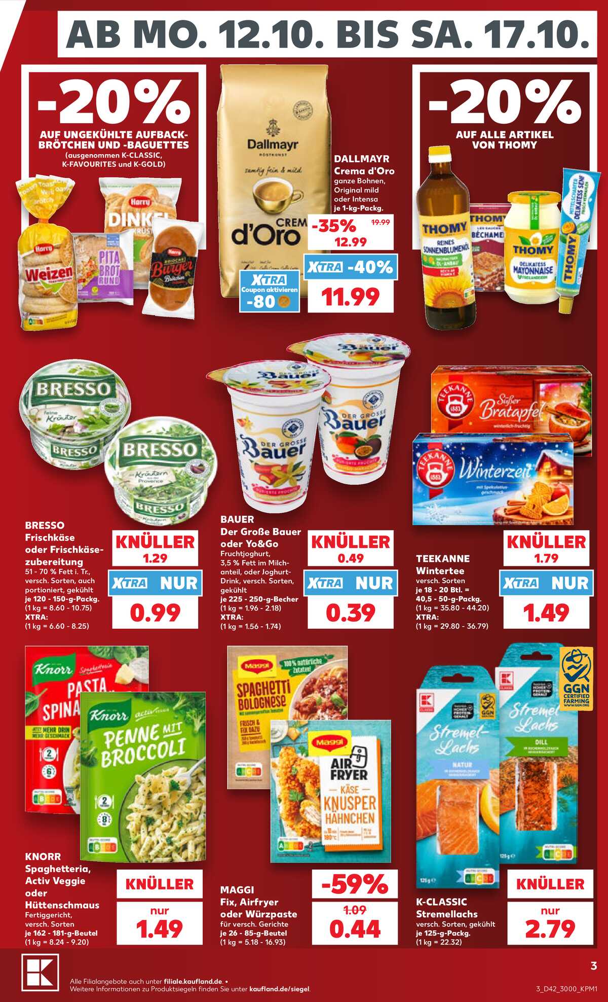 Leták Kaufland Německo 12.10.-17.10.2026 strana 7