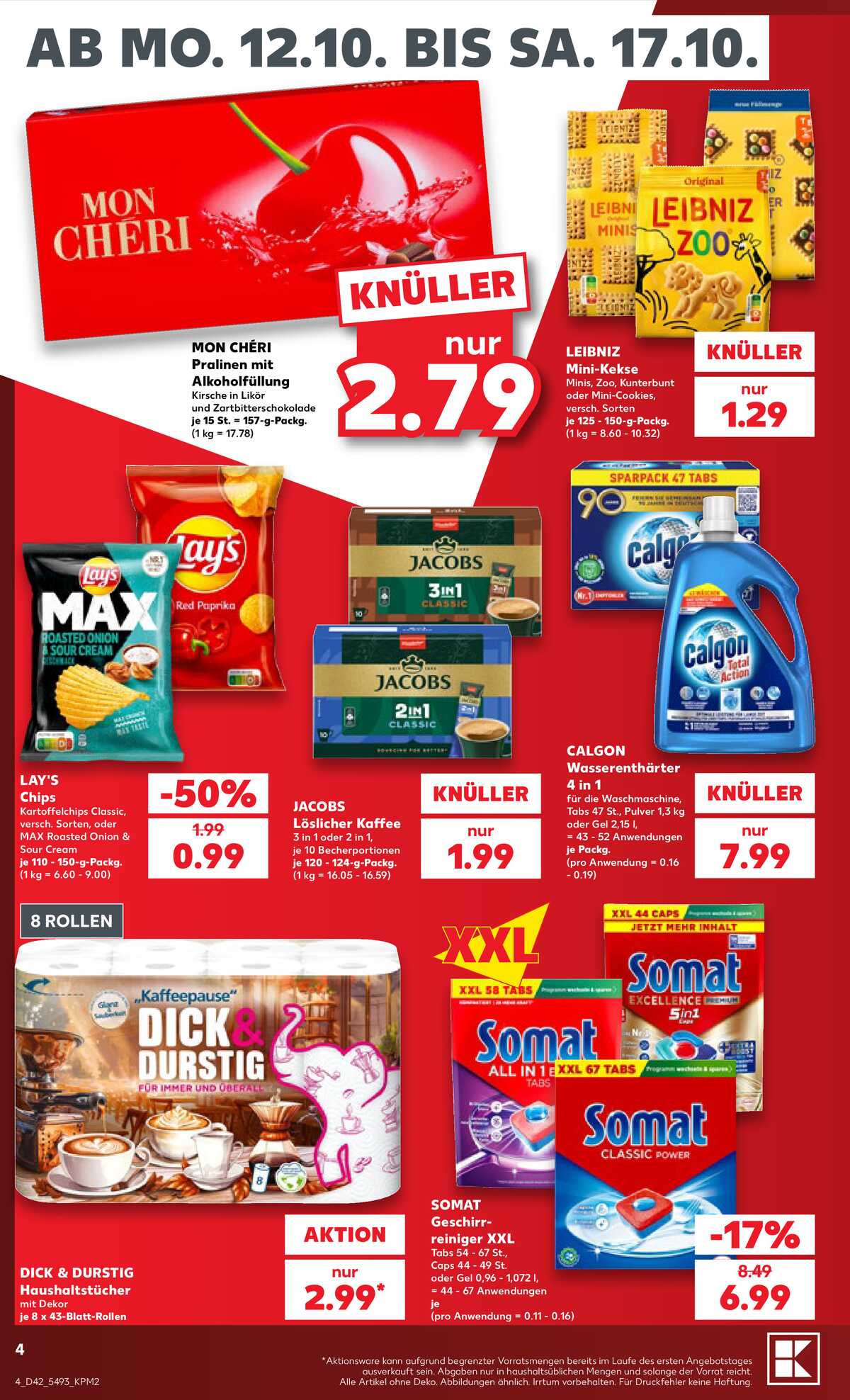 Leták Kaufland Německo 12.10.-17.10.2026 strana 8