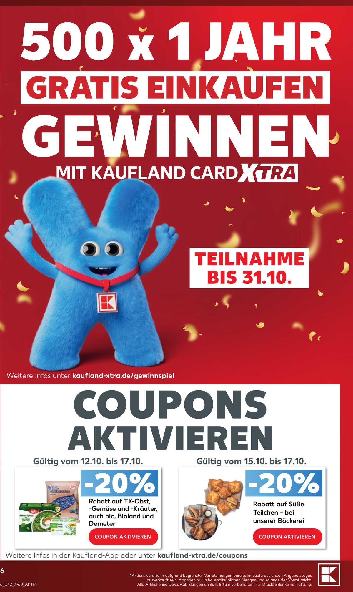 Leták Kaufland Německo 12.10.-17.10.2026 strana 10