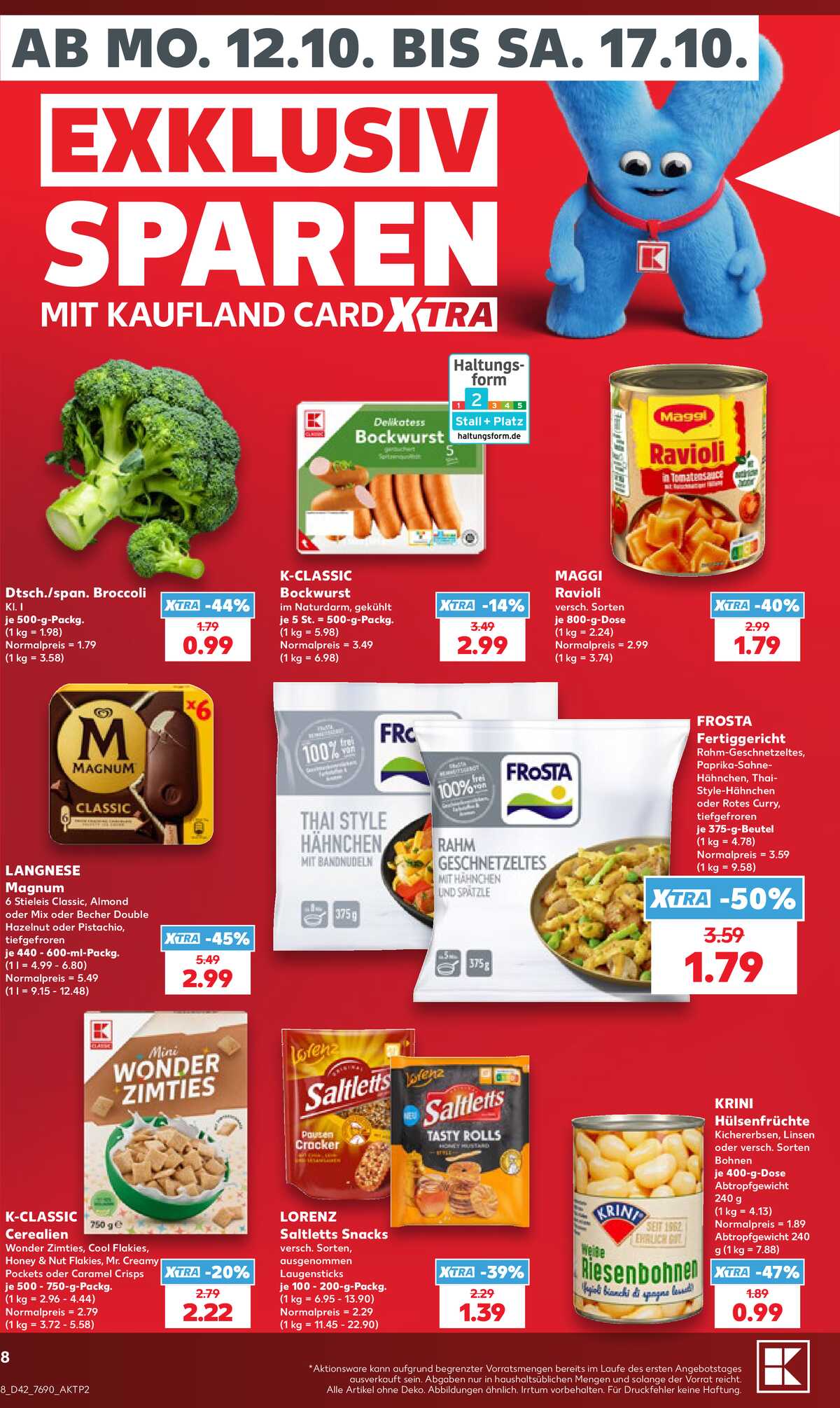 Leták Kaufland Německo 12.10.-17.10.2026 strana 12
