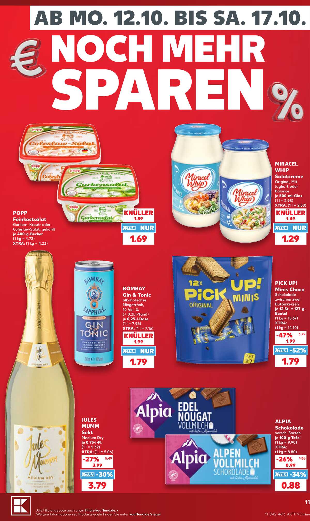 Leták Kaufland Německo 12.10.-17.10.2026 strana 15
