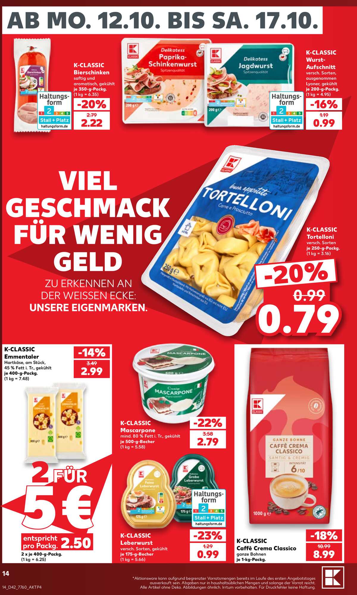 Leták Kaufland Německo 12.10.-17.10.2026 strana 18
