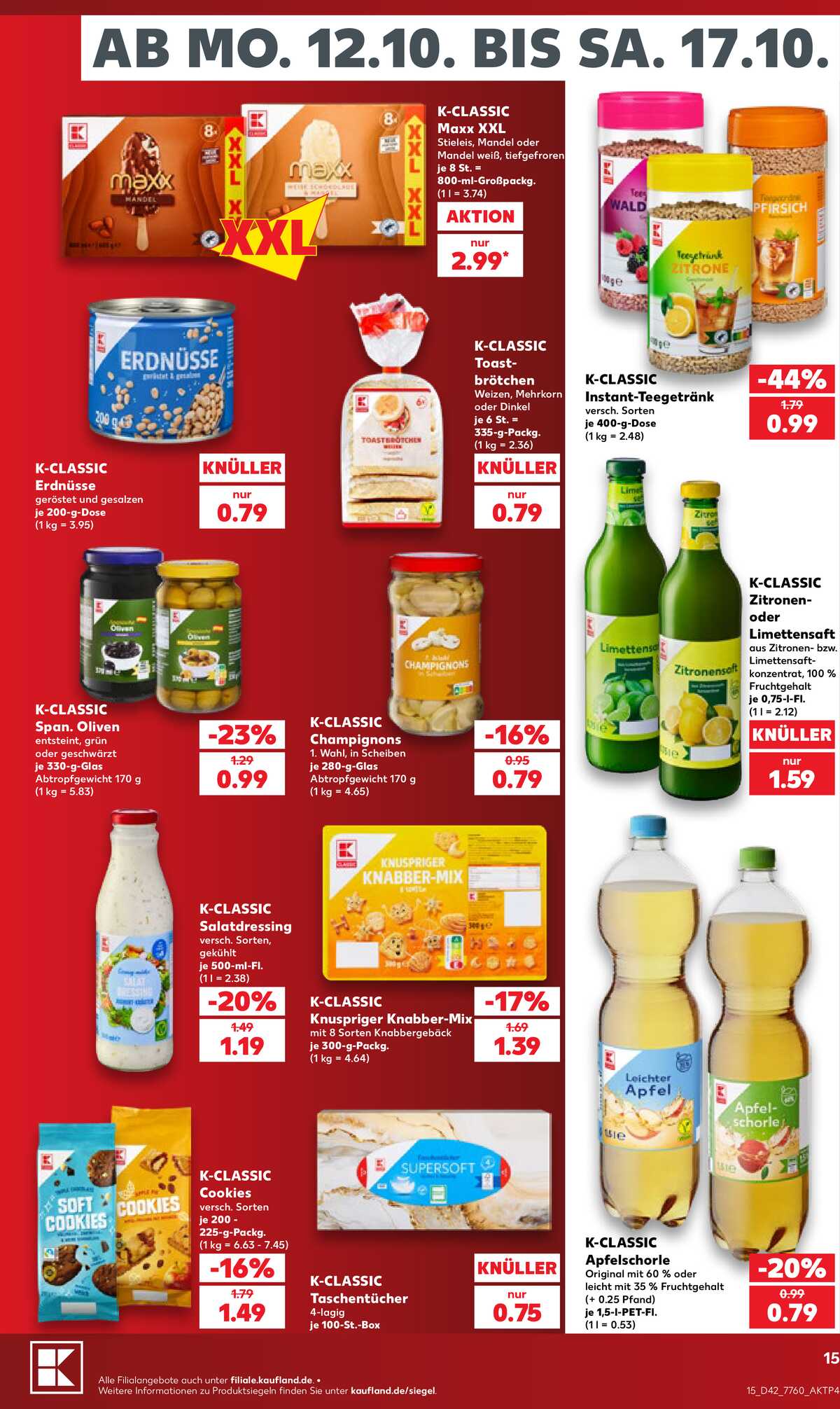 Leták Kaufland Německo 12.10.-17.10.2026 strana 19