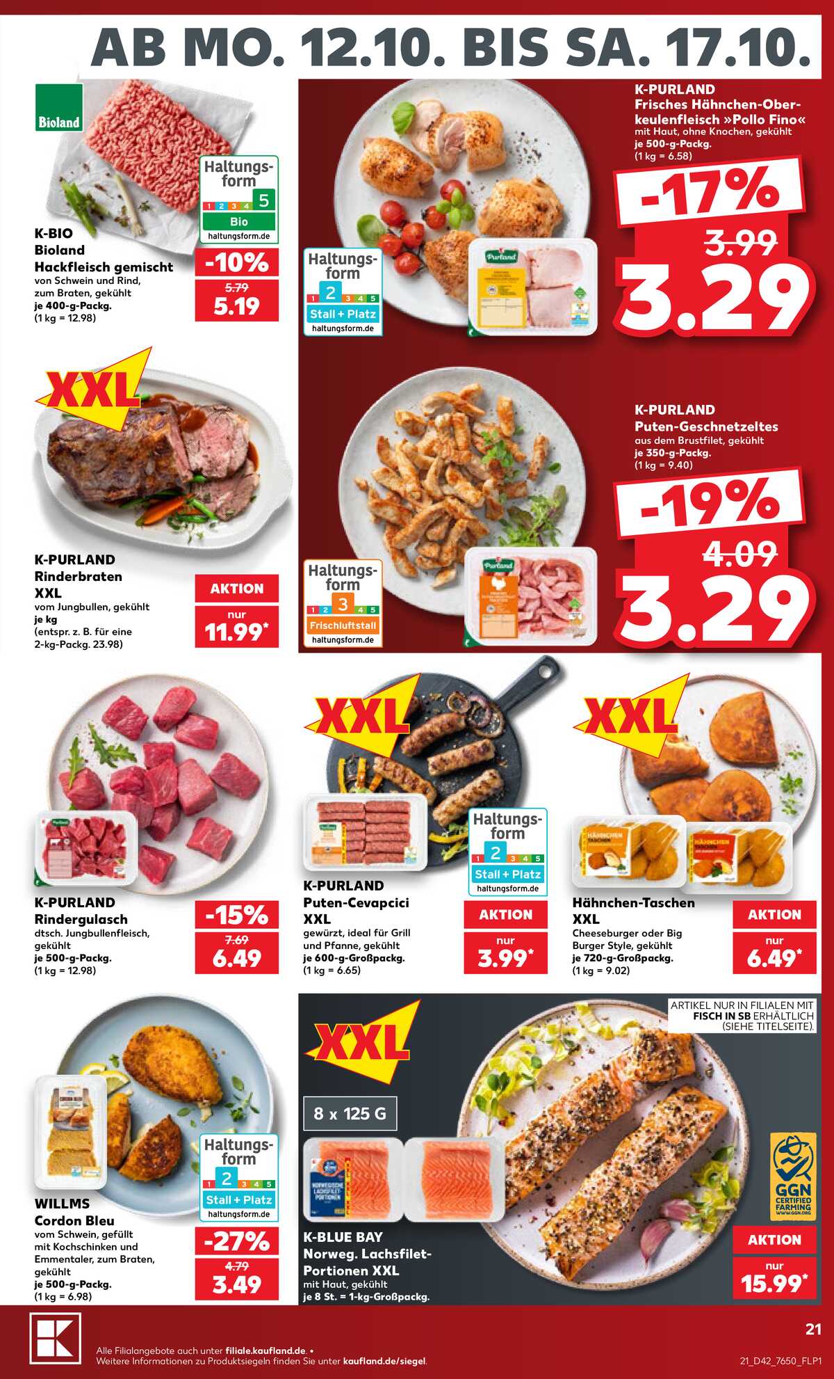 Leták Kaufland Německo 12.10.-17.10.2026 strana 25
