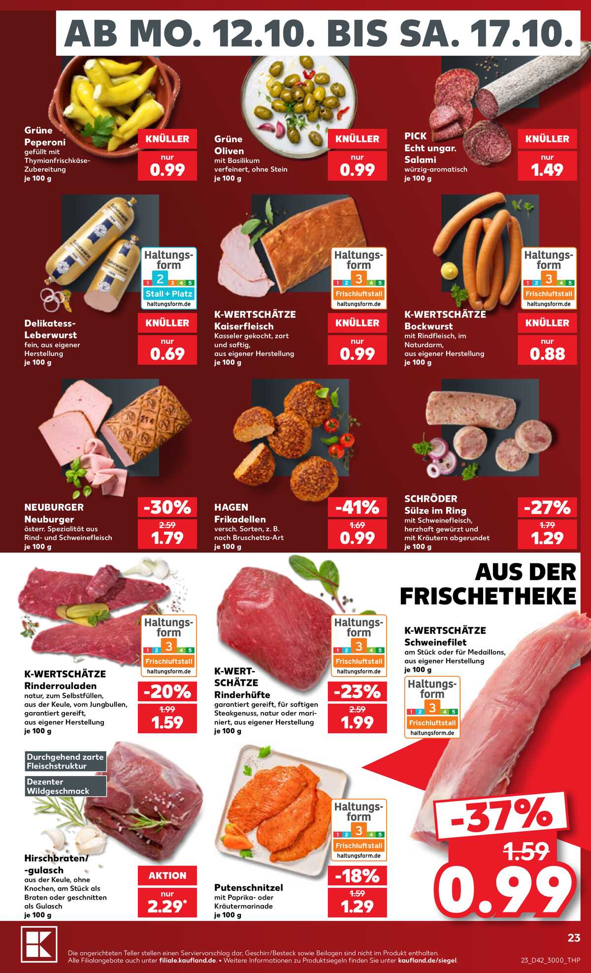Leták Kaufland Německo 12.10.-17.10.2026 strana 27