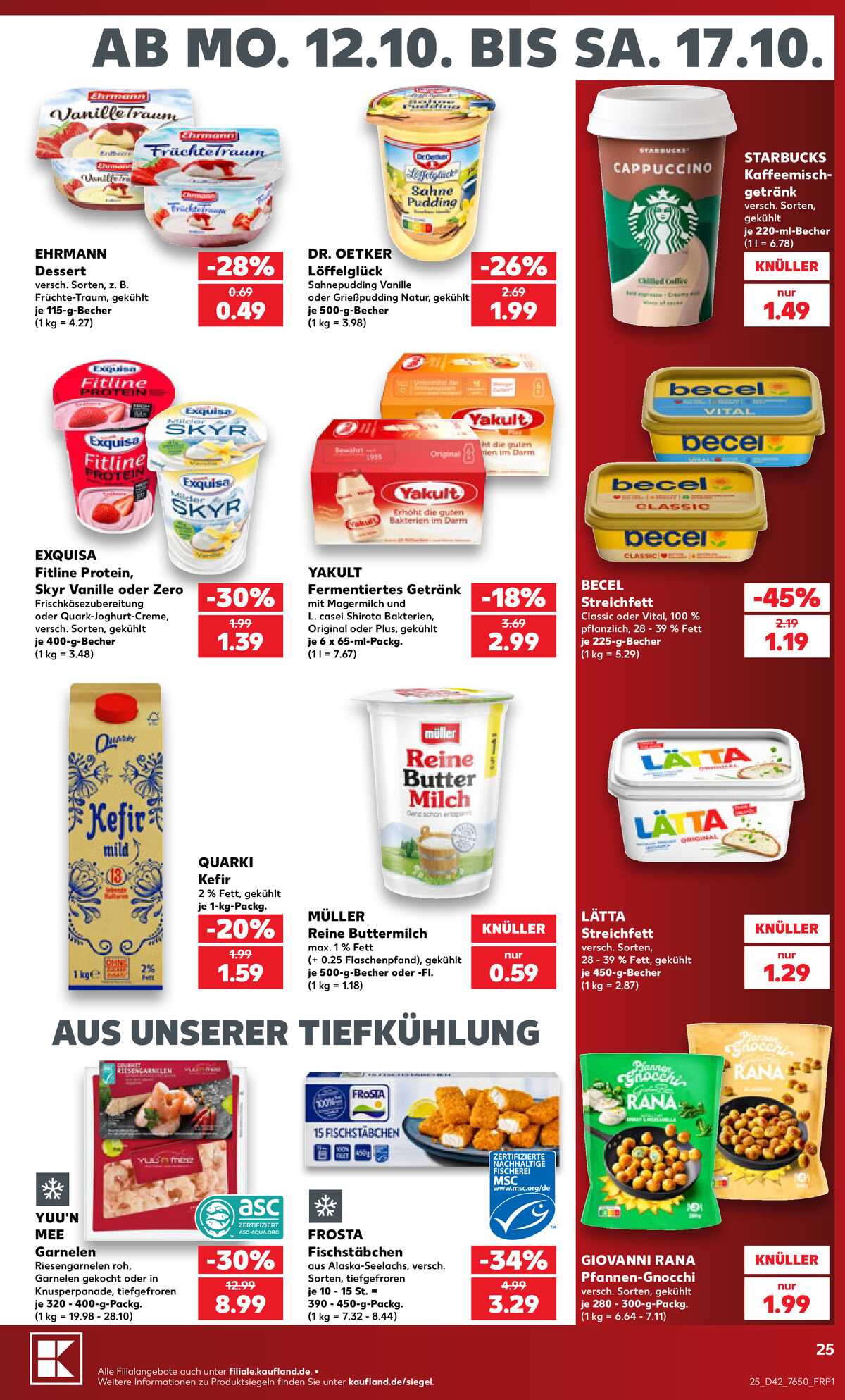 Leták Kaufland Německo 12.10.-17.10.2026 strana 29