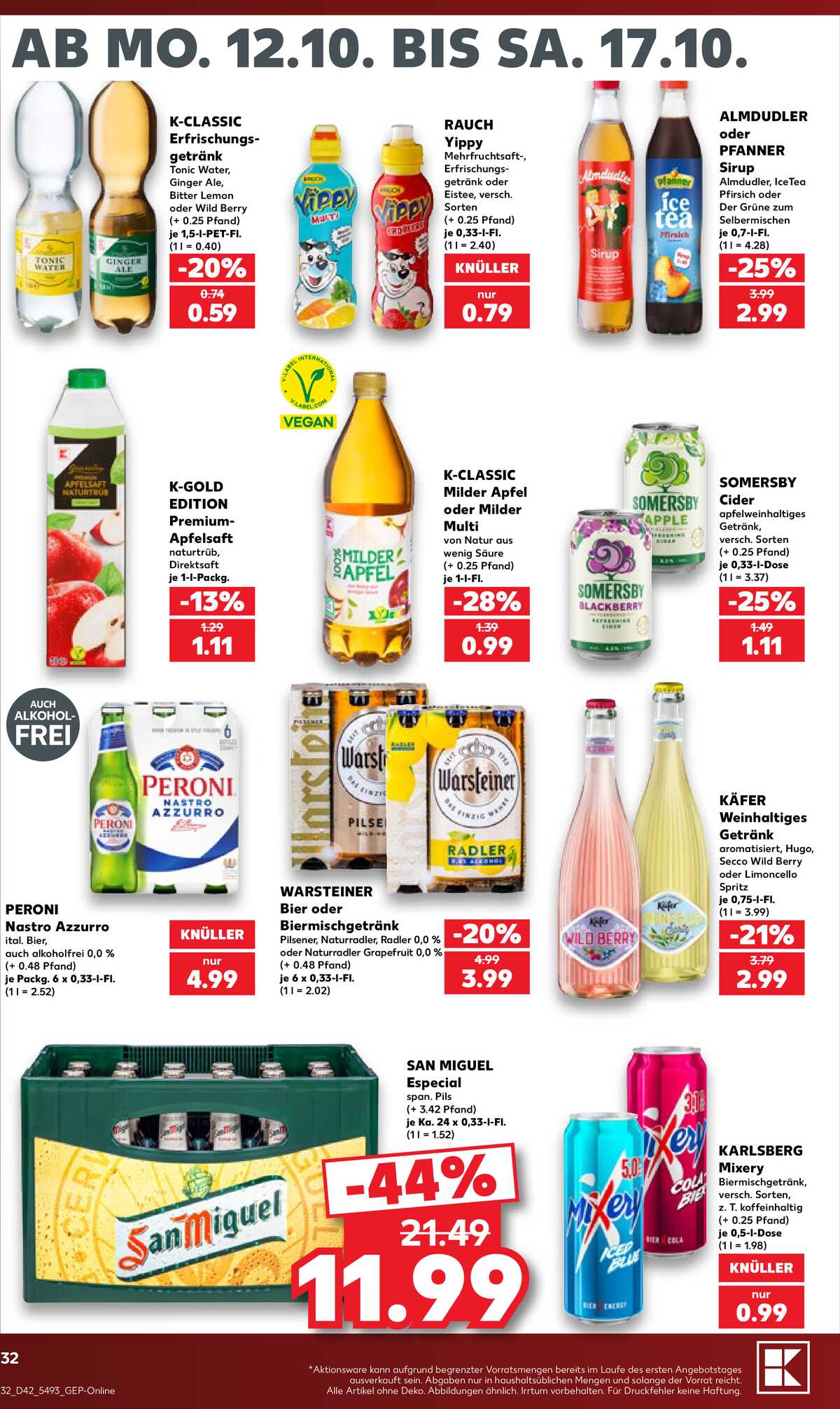 Leták Kaufland Německo 12.10.-17.10.2026 strana 36