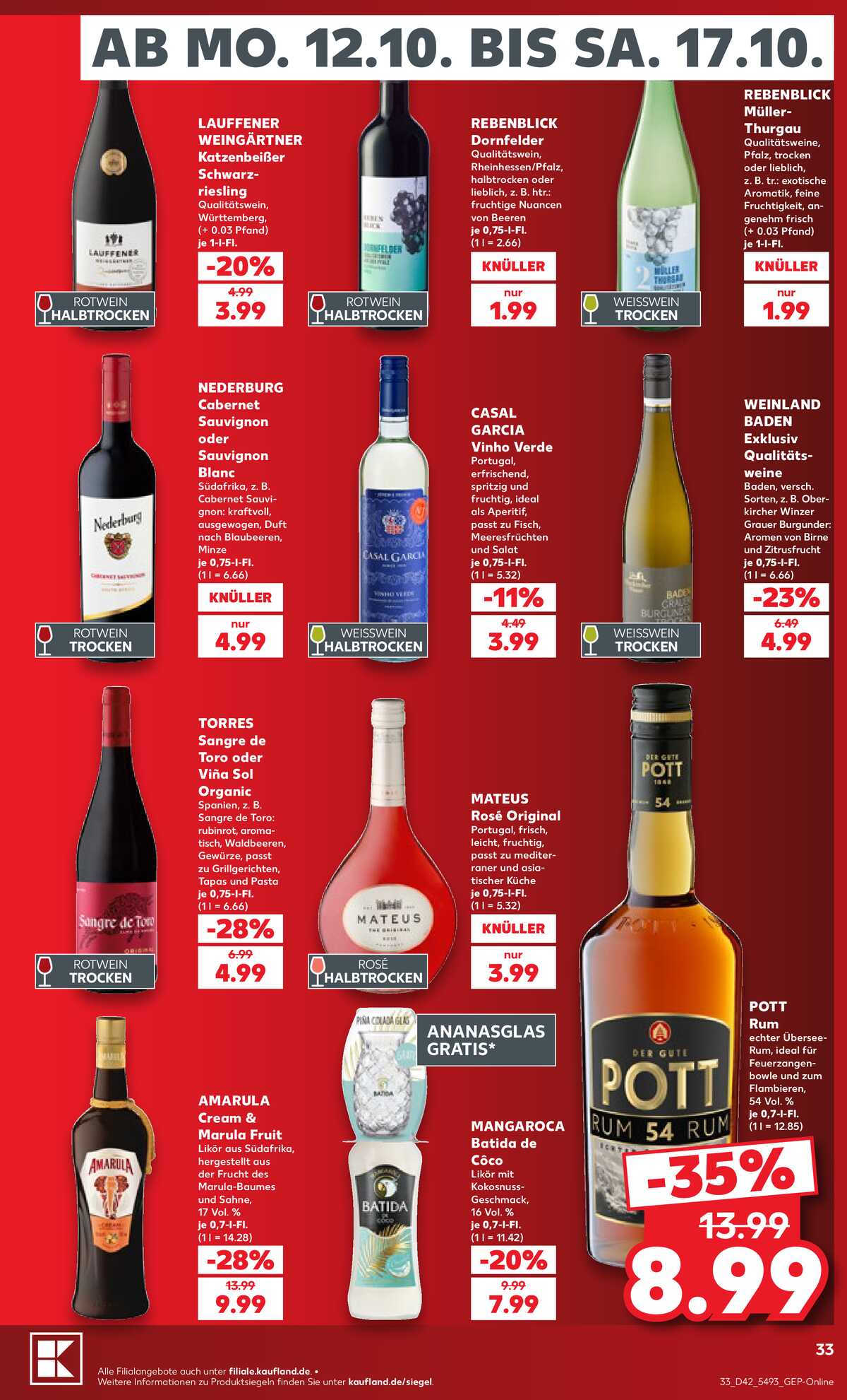 Leták Kaufland Německo 12.10.-17.10.2026 strana 37