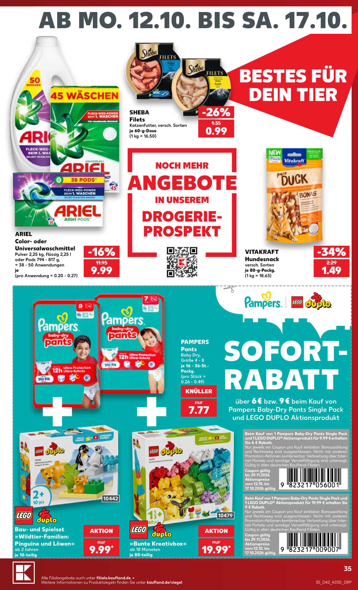 Leták Kaufland Německo 12.10.-17.10.2026 strana 39