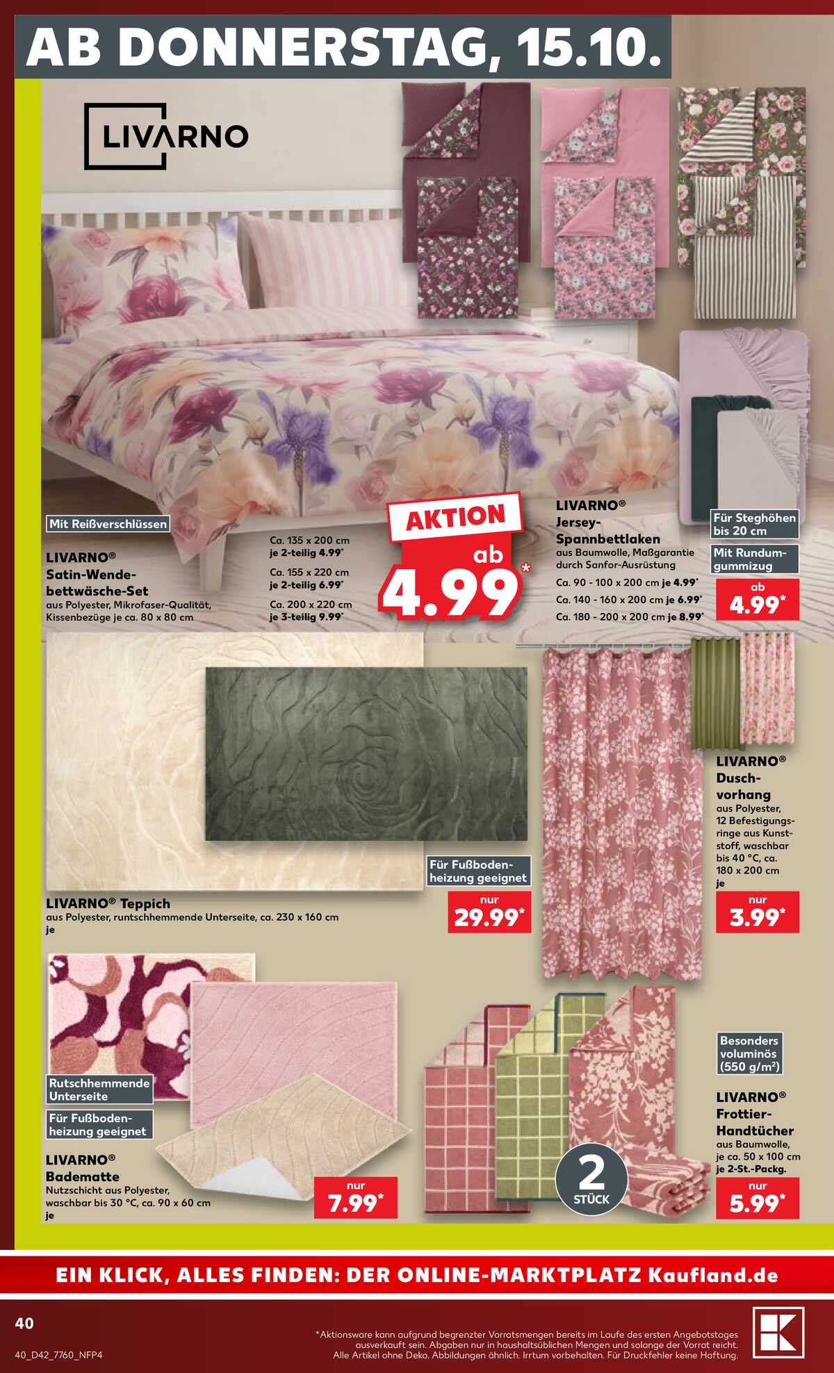 Leták Kaufland Německo 12.10.-17.10.2026 strana 44