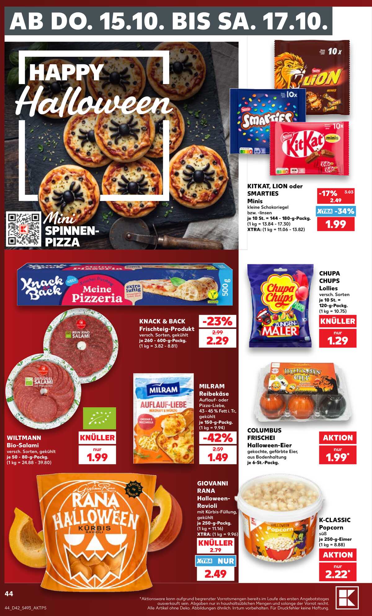 Leták Kaufland Německo 12.10.-17.10.2026 strana 48
