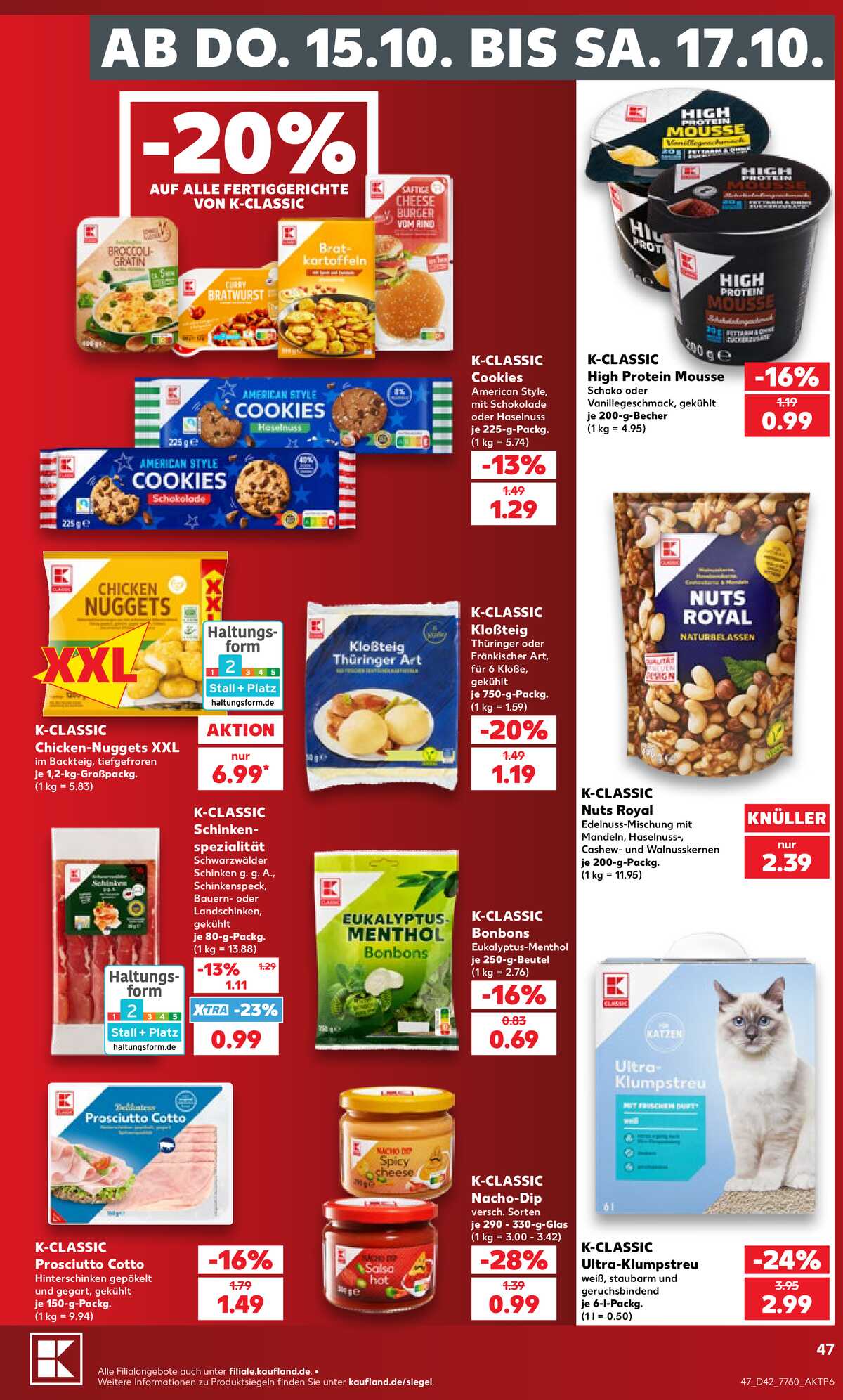 Leták Kaufland Německo 12.10.-17.10.2026 strana 51