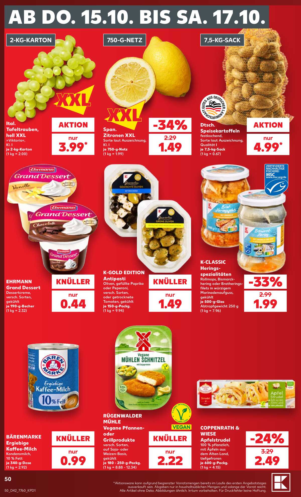 Leták Kaufland Německo 12.10.-17.10.2026 strana 54