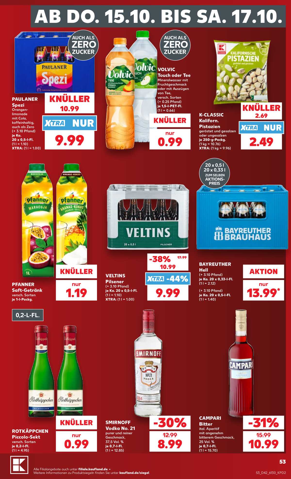 Leták Kaufland Německo 12.10.-17.10.2026 strana 57