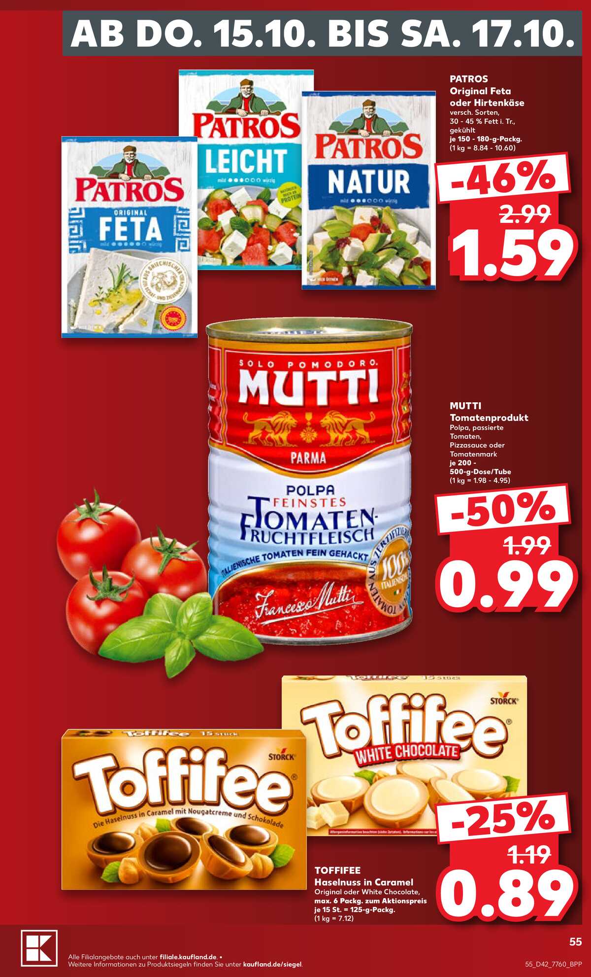 Leták Kaufland Německo 12.10.-17.10.2026 strana 59