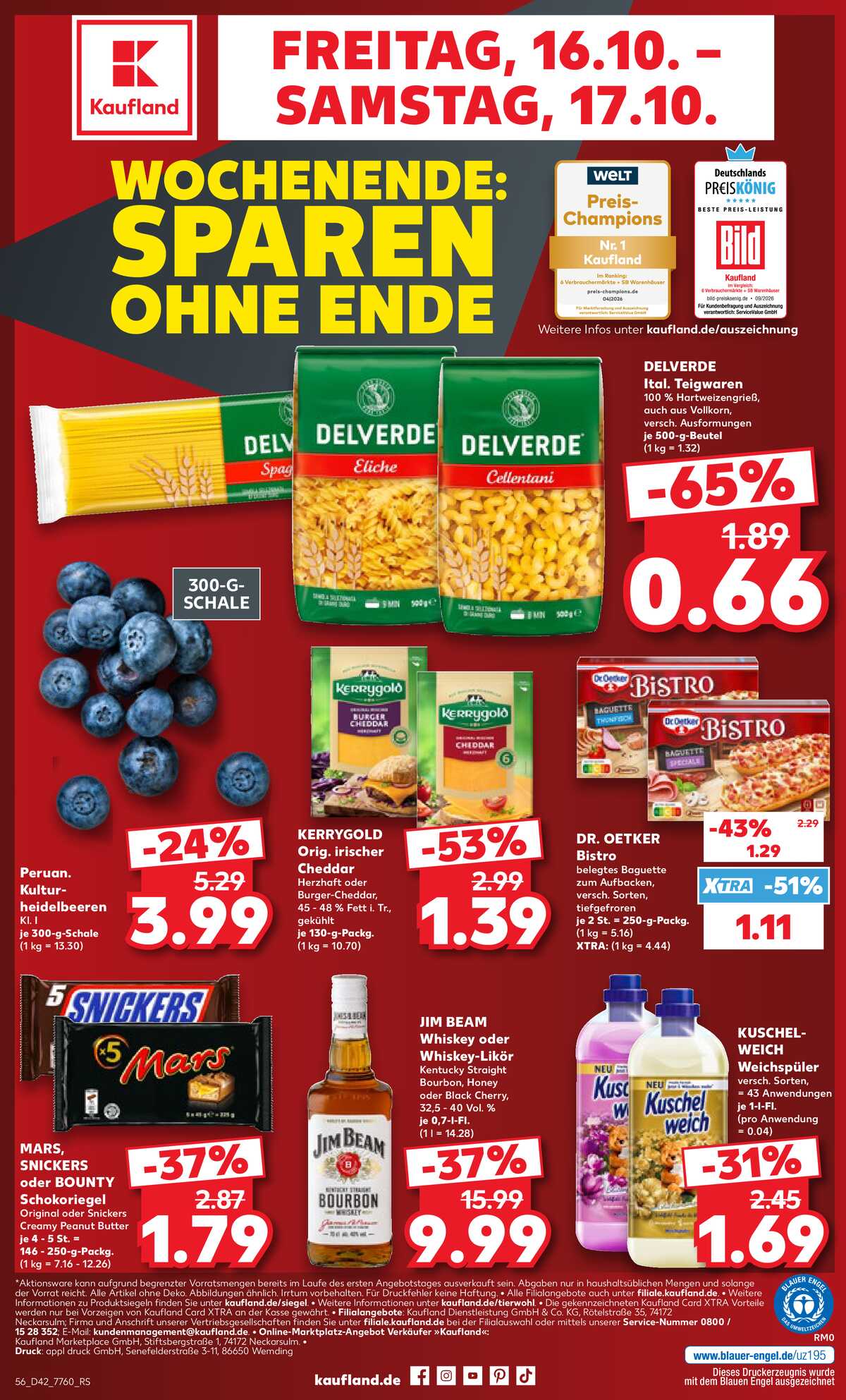 Leták Kaufland Německo 12.10.-17.10.2026 strana 60