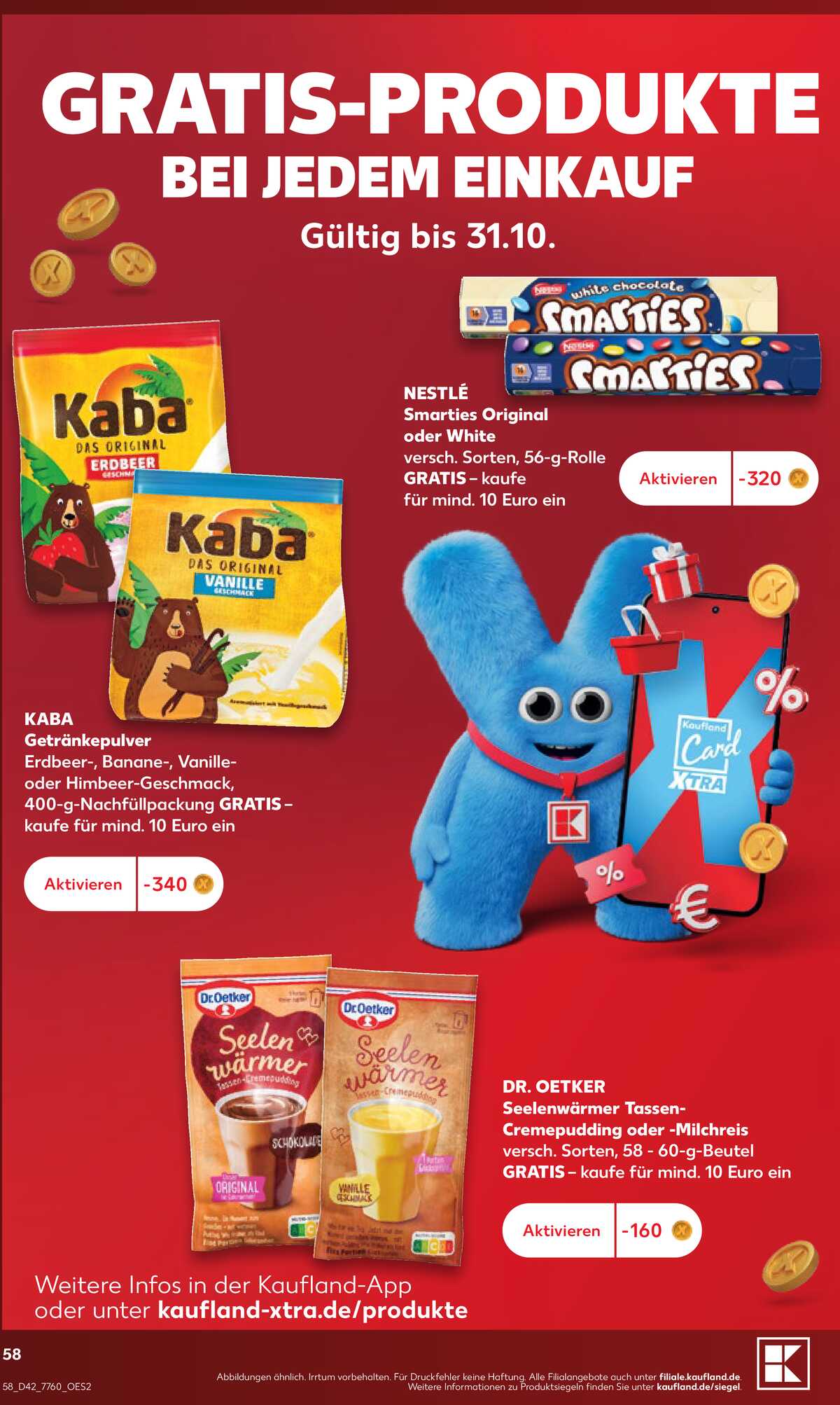Leták Kaufland Německo 12.10.-17.10.2026 strana 62