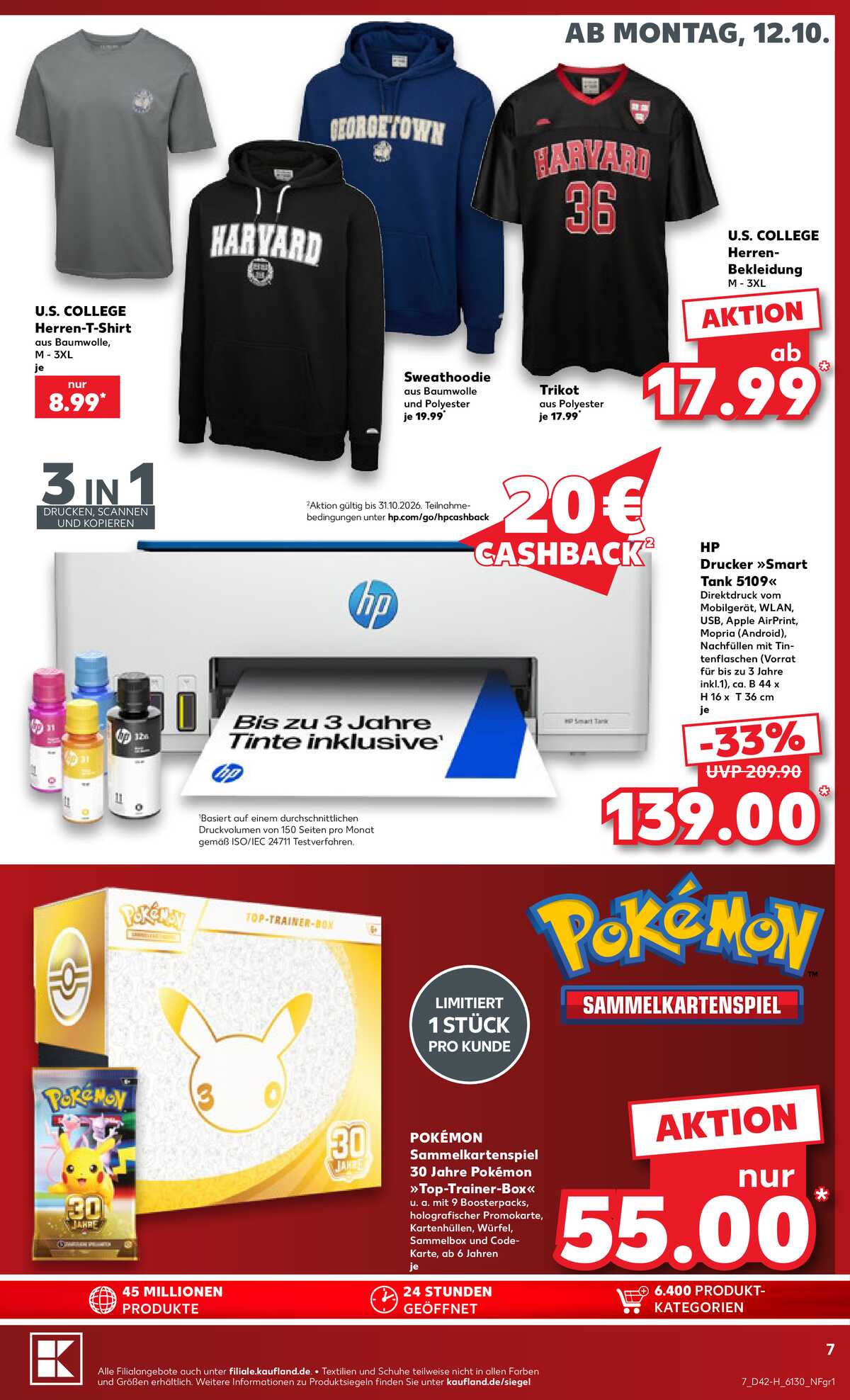 Leták Kaufland Německo 12.10.-17.10.2026 strana 7