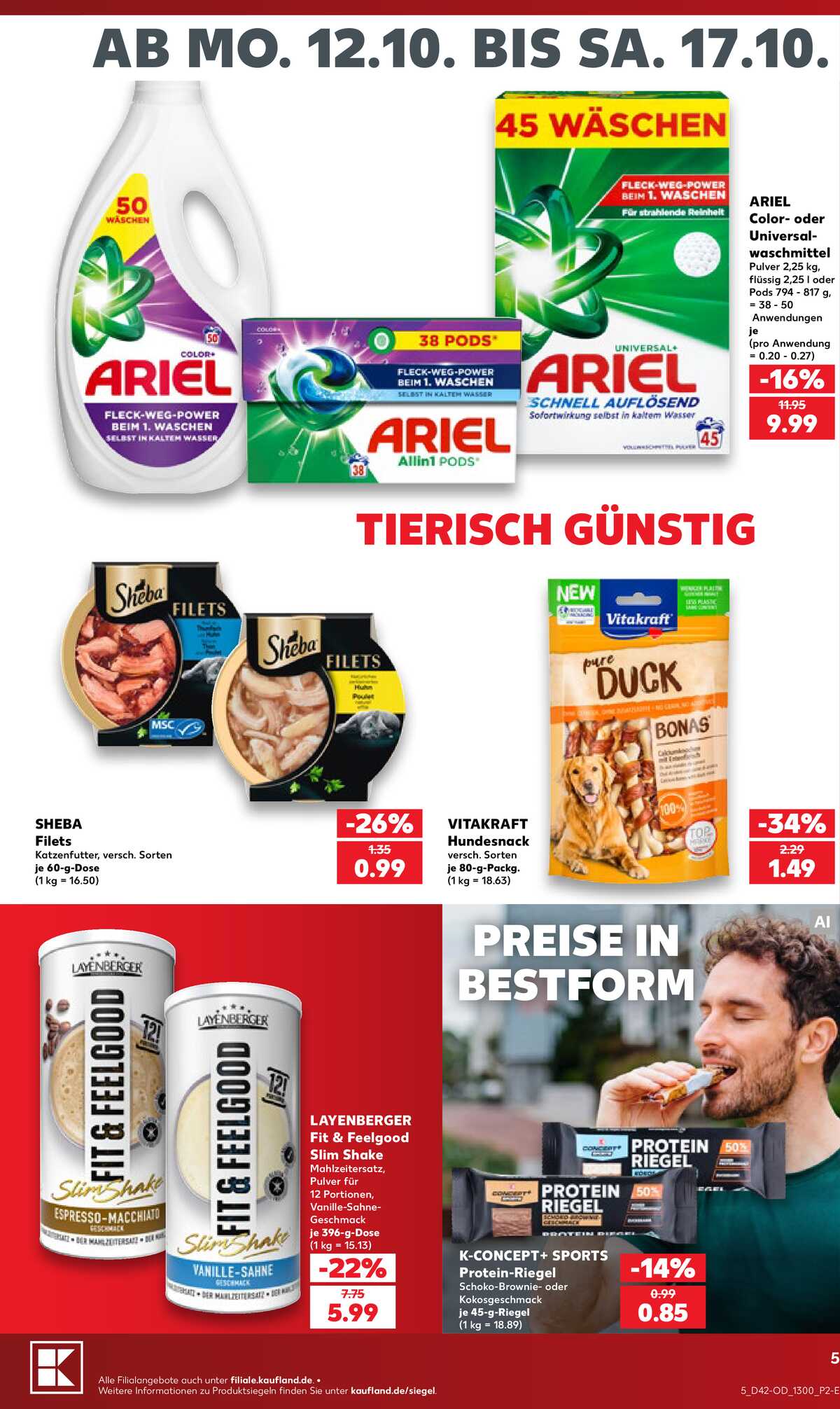 Leták Kaufland Německo 12.10.-17.10.2026 strana 5