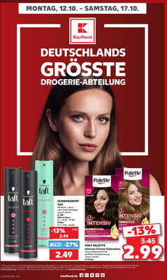 Leták Kaufland Německo 12.10.-17.10.2026