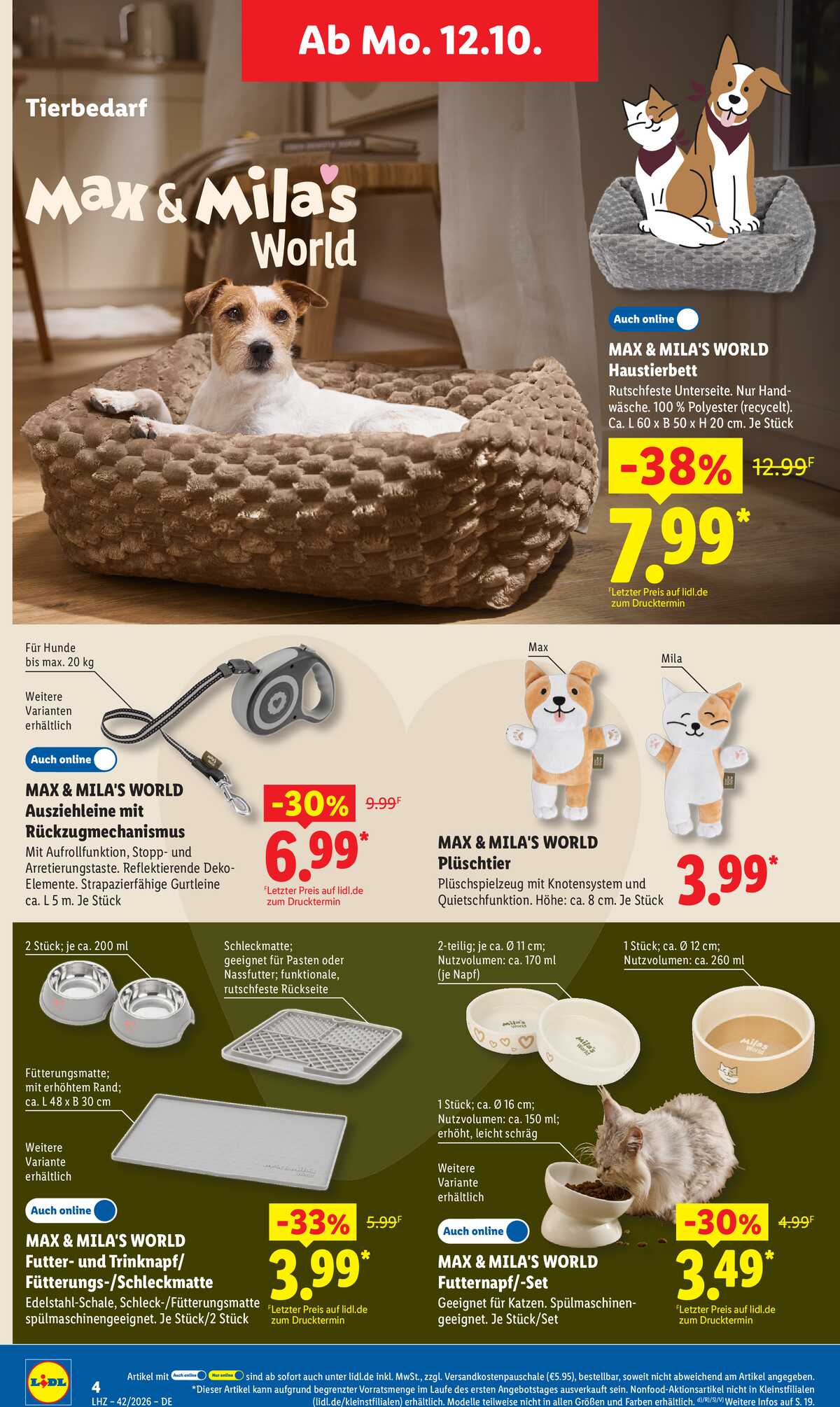 Leták Lidl Německo 12.10.-17.10.2026 strana 4